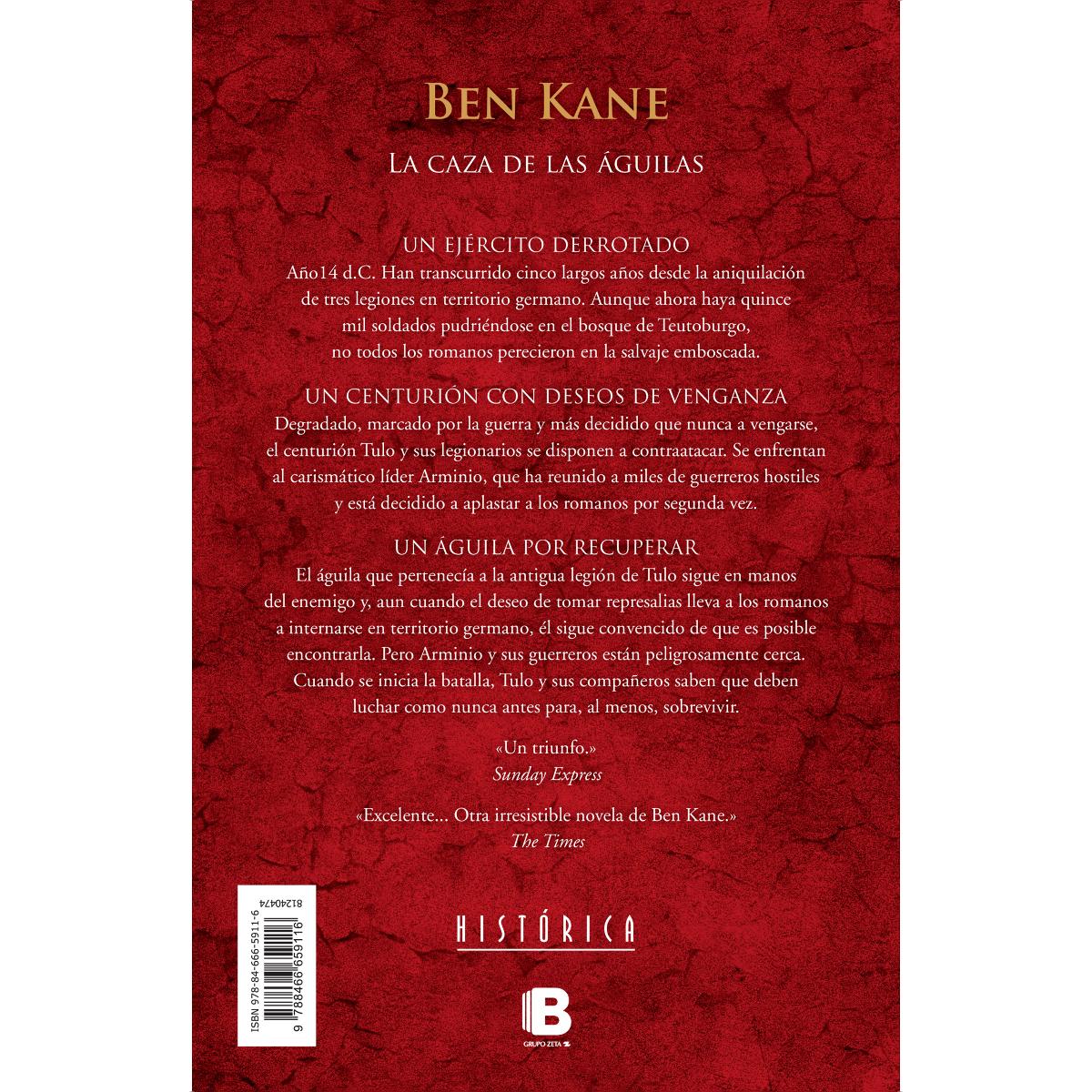 La caza de las águilas (Águilas de Roma 2) (Capa dura) 2