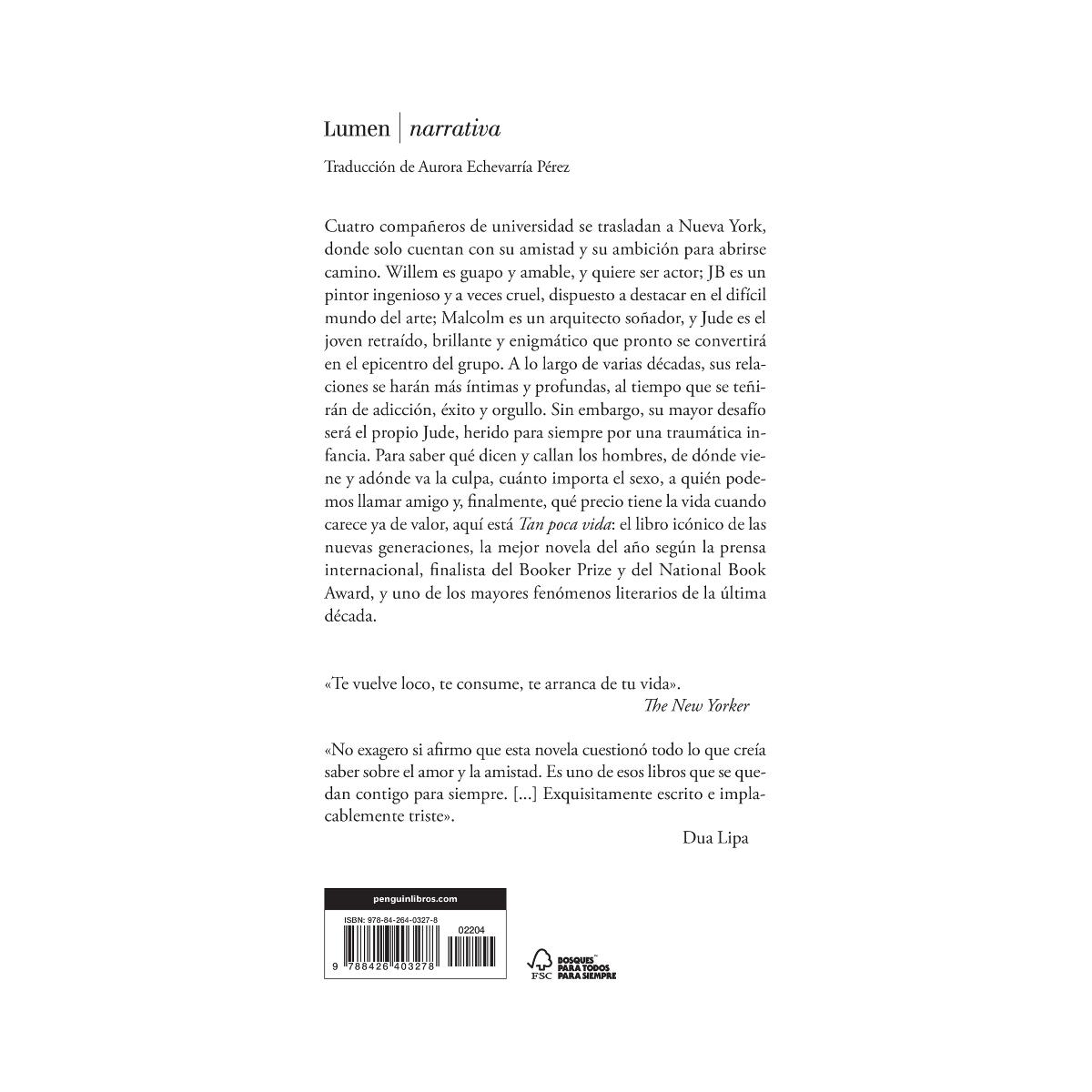 Tan poca vida (Tapa blanda) 2