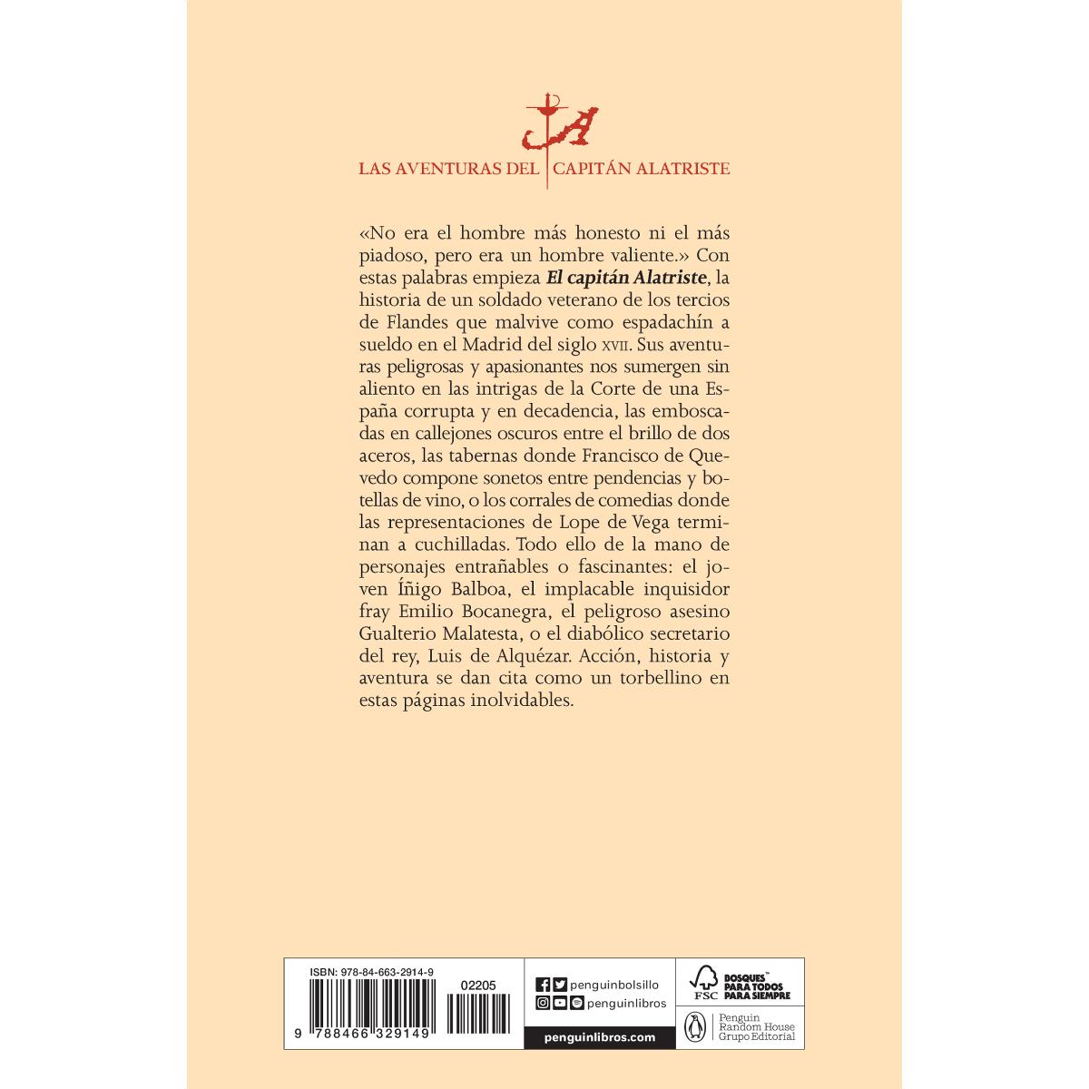 El capitán Alatriste (Las aventuras del capitán Alatriste 1)  (Bolsillo) (Tapa blanda) 2