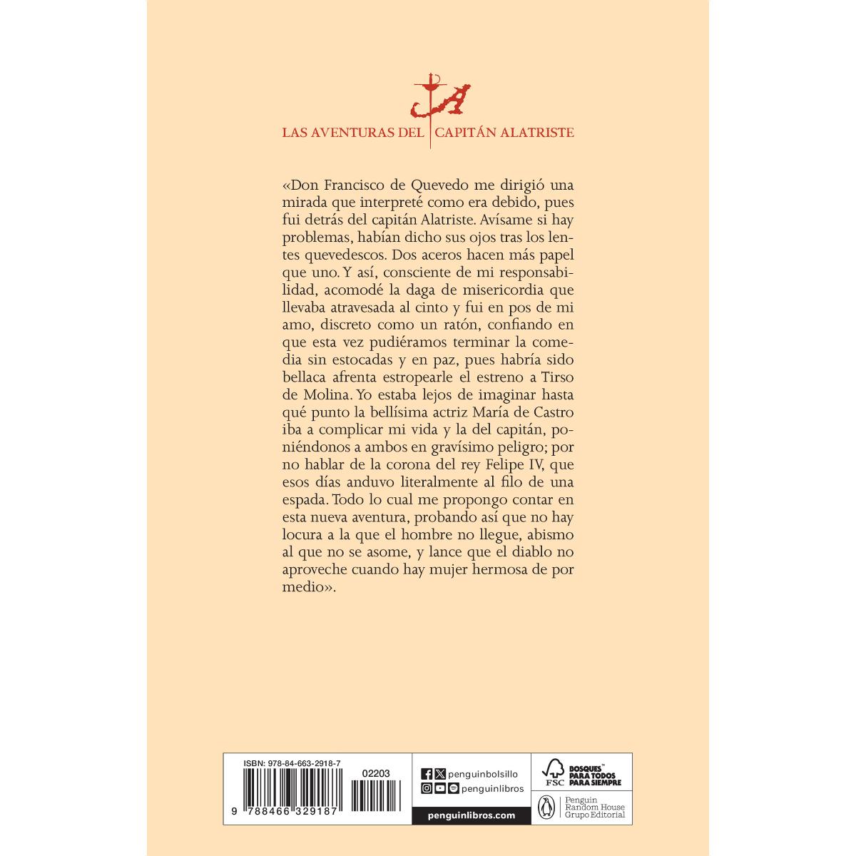El caballero del jubón amarillo (Las aventuras del capitán Alatriste 5) (Bolso) (Capa mole) 2