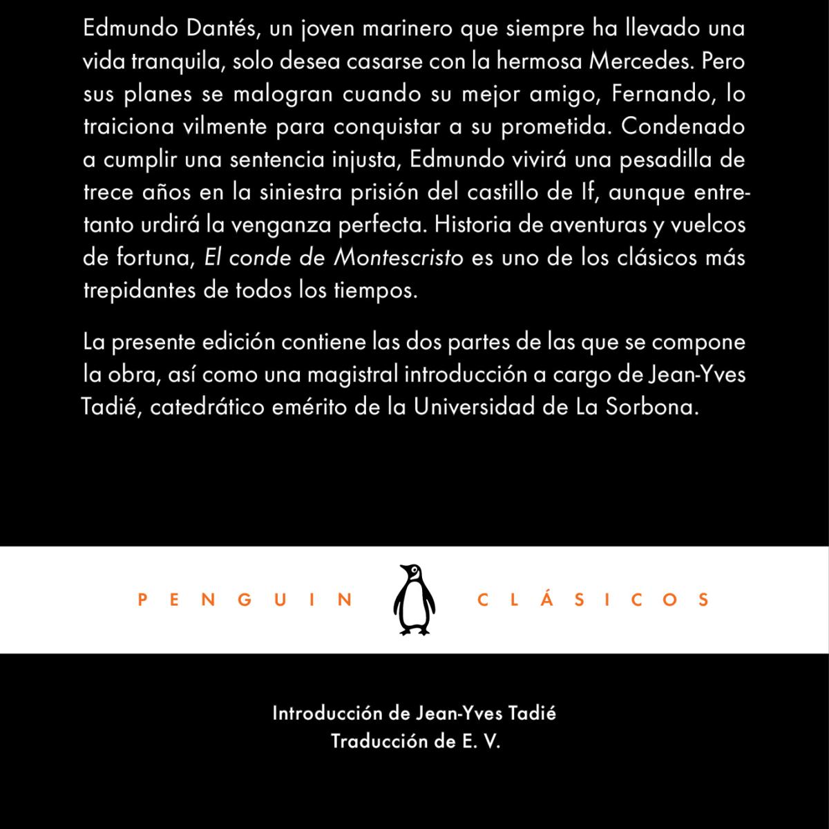 El conde de Montecristo: con introducción de un profesor emérito de la Universidad de la Sorbona (Bolsillo) (Tapa blanda) 2