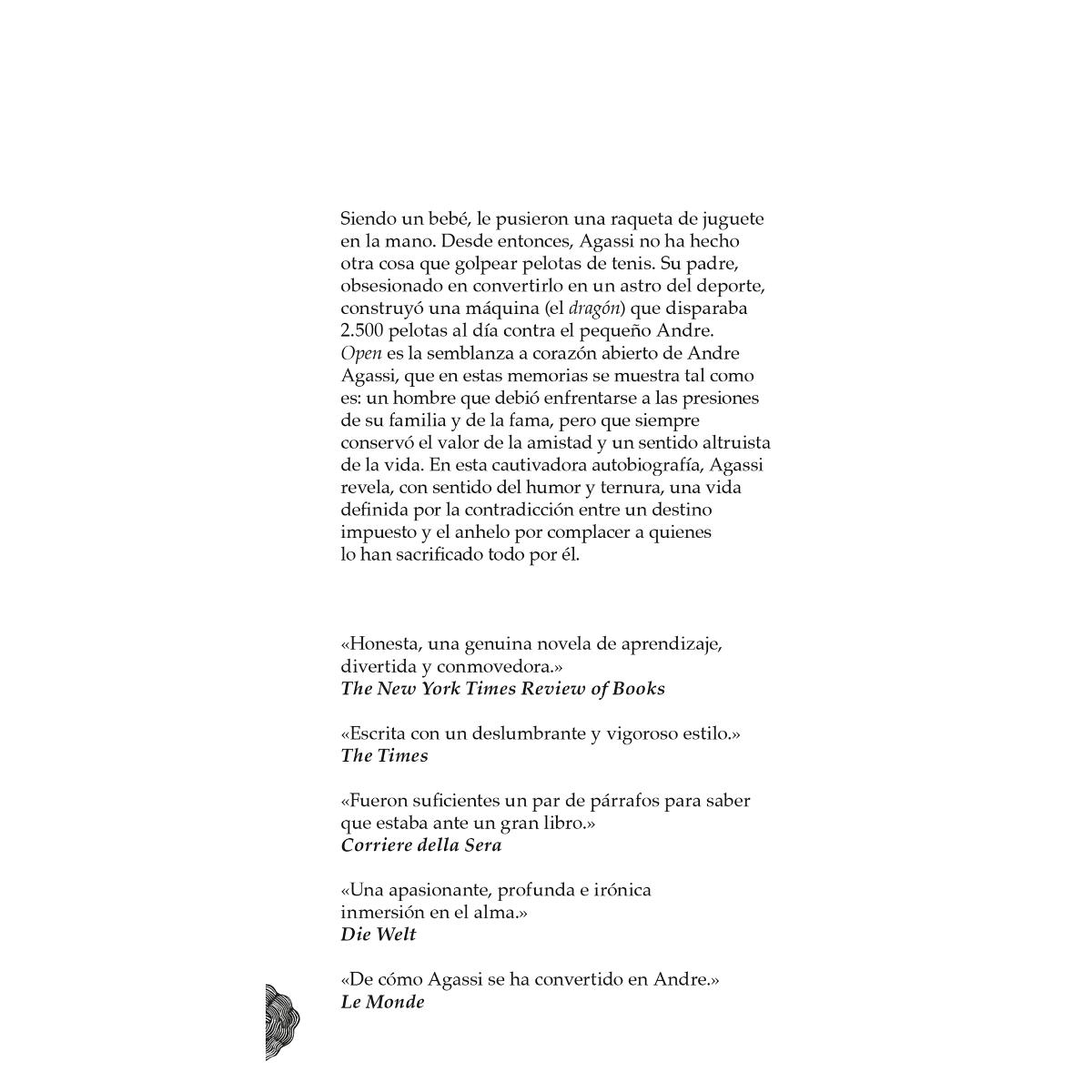 Open: Memorias (Capa mole com abas) 2