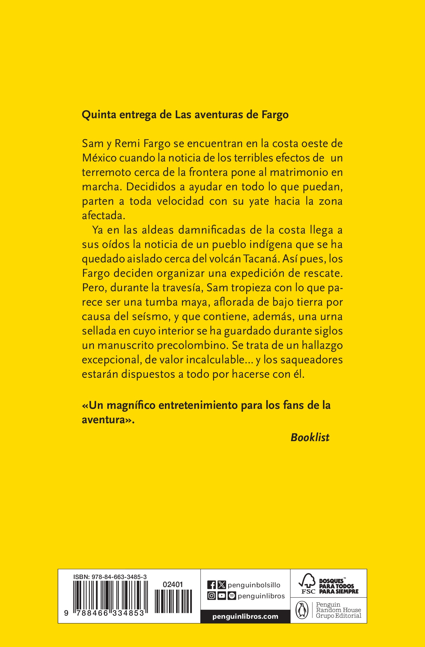 El secreto maya (Las aventuras de Fargo 5)  (Bolsillo) (Tapa blanda) 2