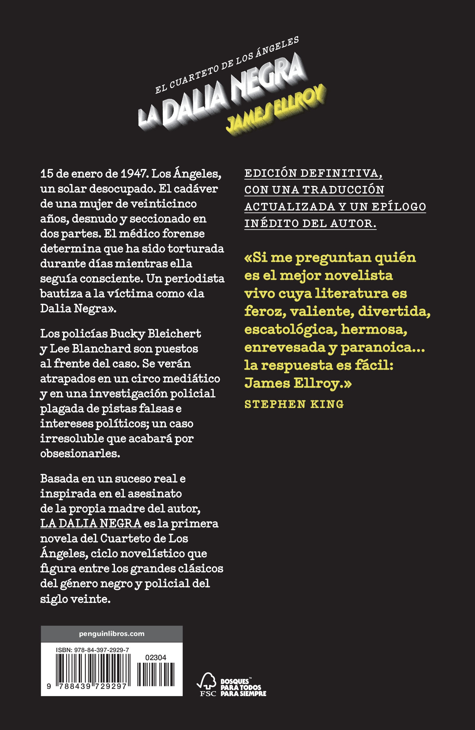 La Dalia Negra (Cuarteto de Los Ángeles 1)  (Tapa blanda) 2