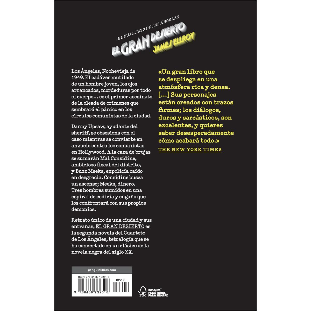 El gran desierto (Cuarteto de Los Ángeles 2) (Capa mole) 2