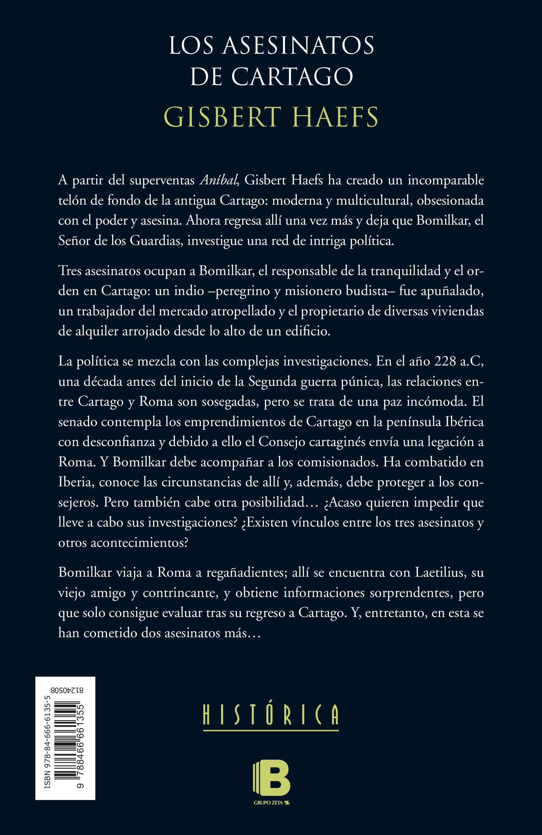 Los asesinatos de Cartago (Capa dura) 2