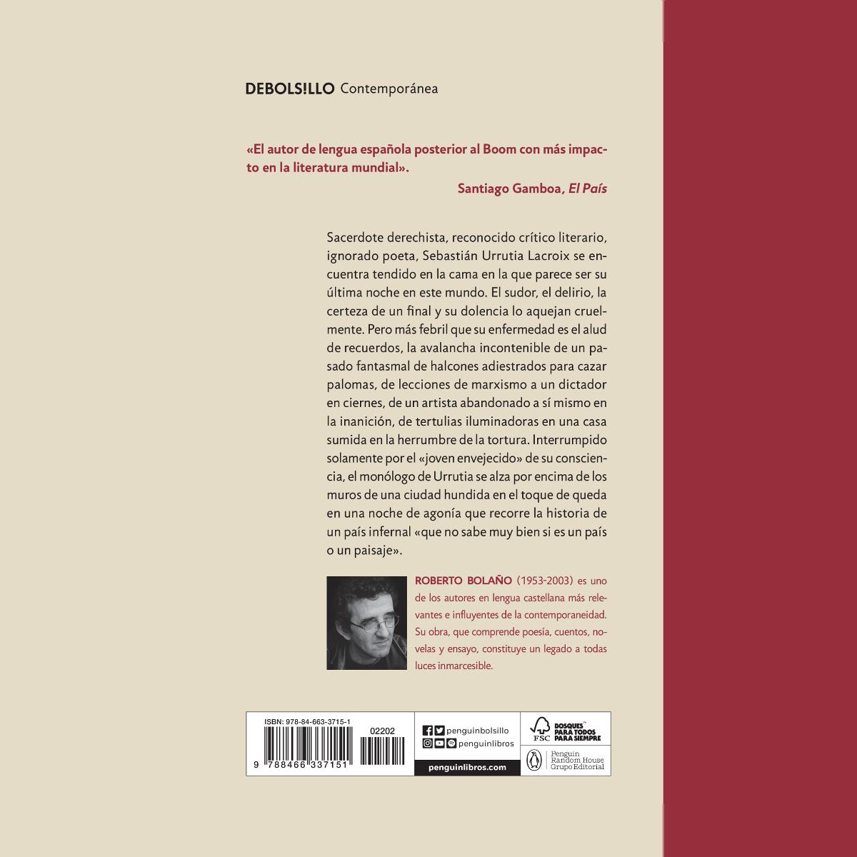 Nocturno de Chile  (Bolsillo) (Tapa blanda) 2