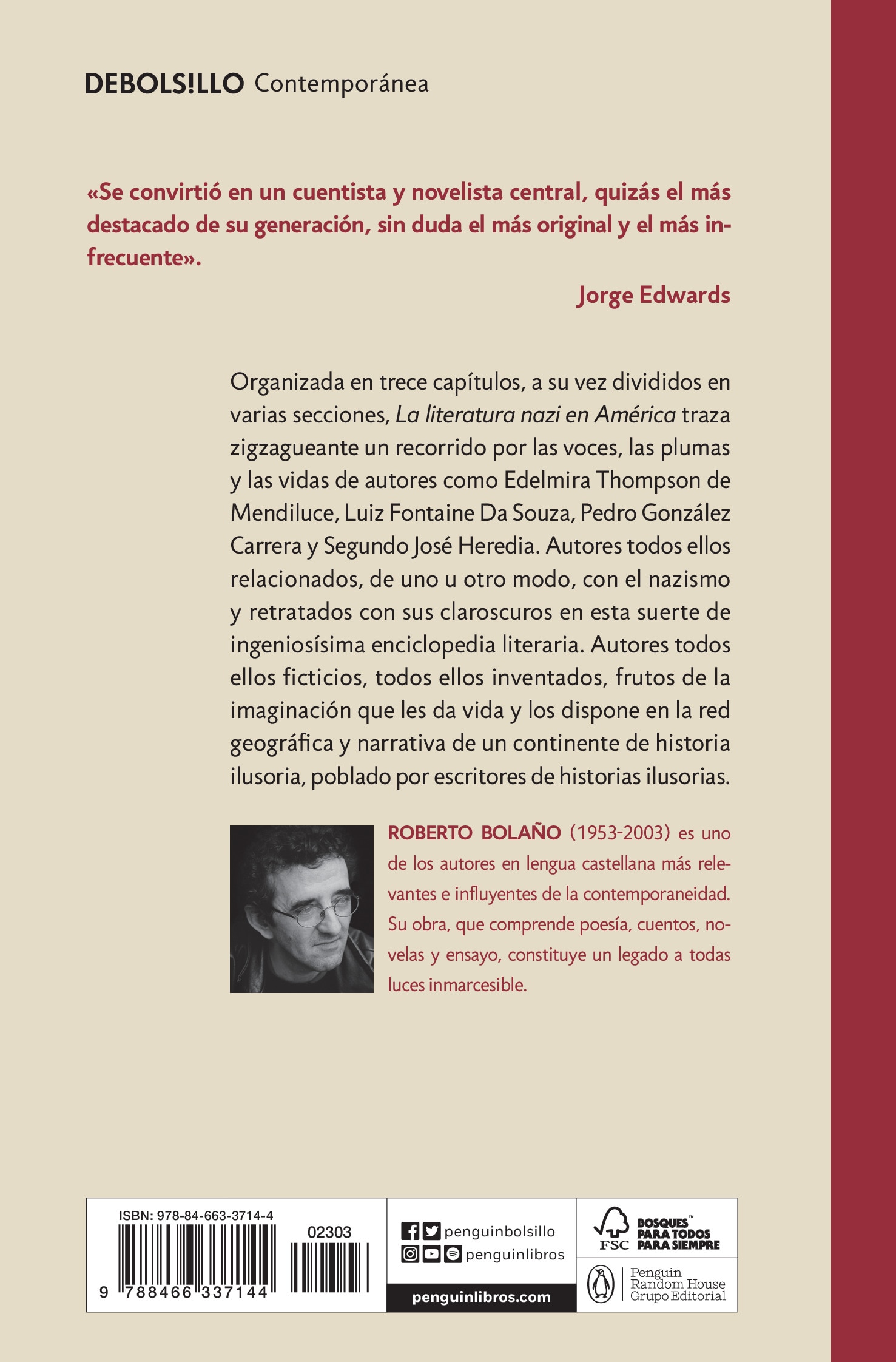 La literatura nazi en América (Bolsillo) (Tapa blanda) 2
