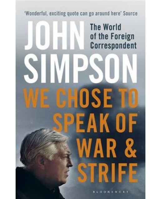 We Chose To Speak Of War And Strife 1