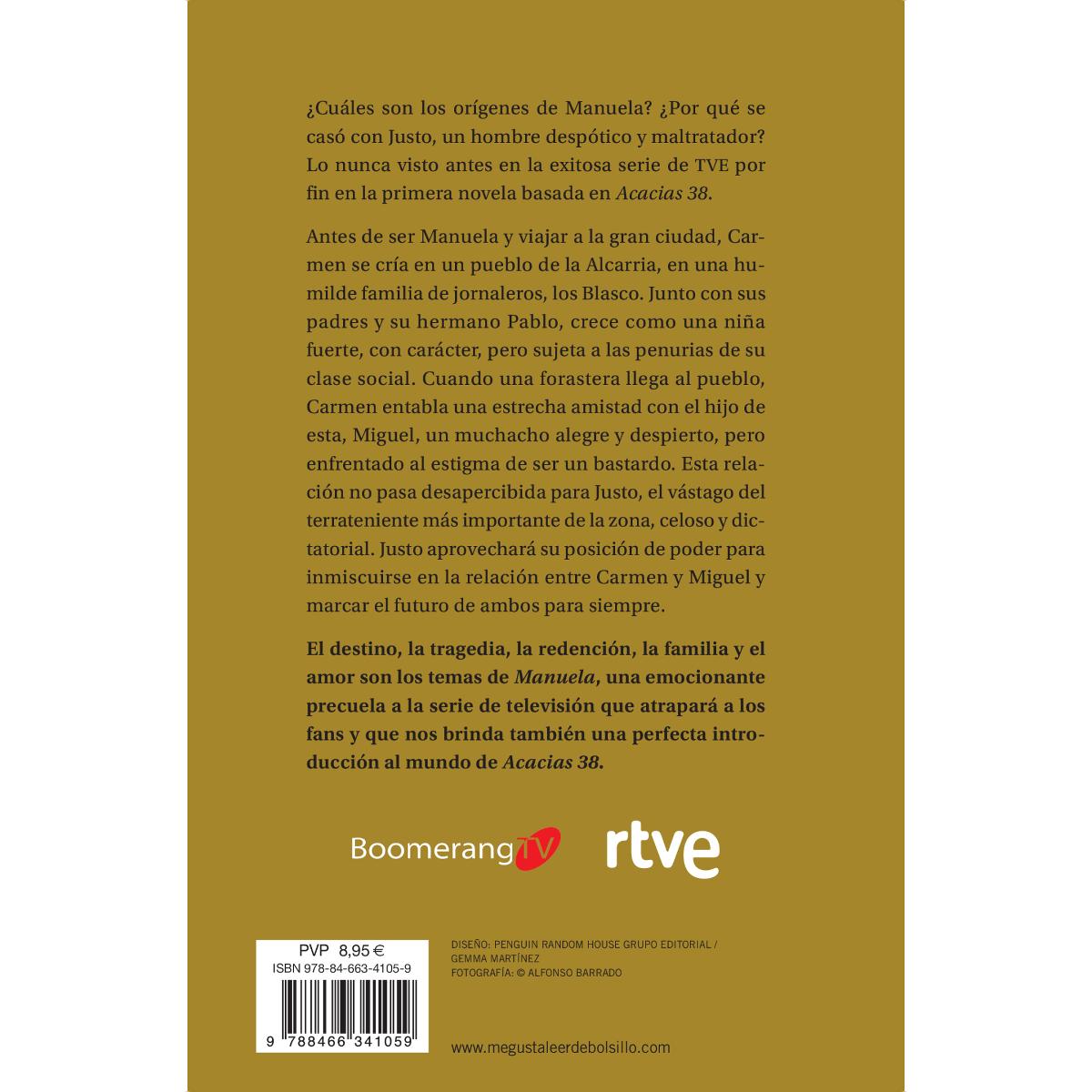 Manuela. La novela de Acacias 38  (Bolsillo) (Tapa blanda) 2