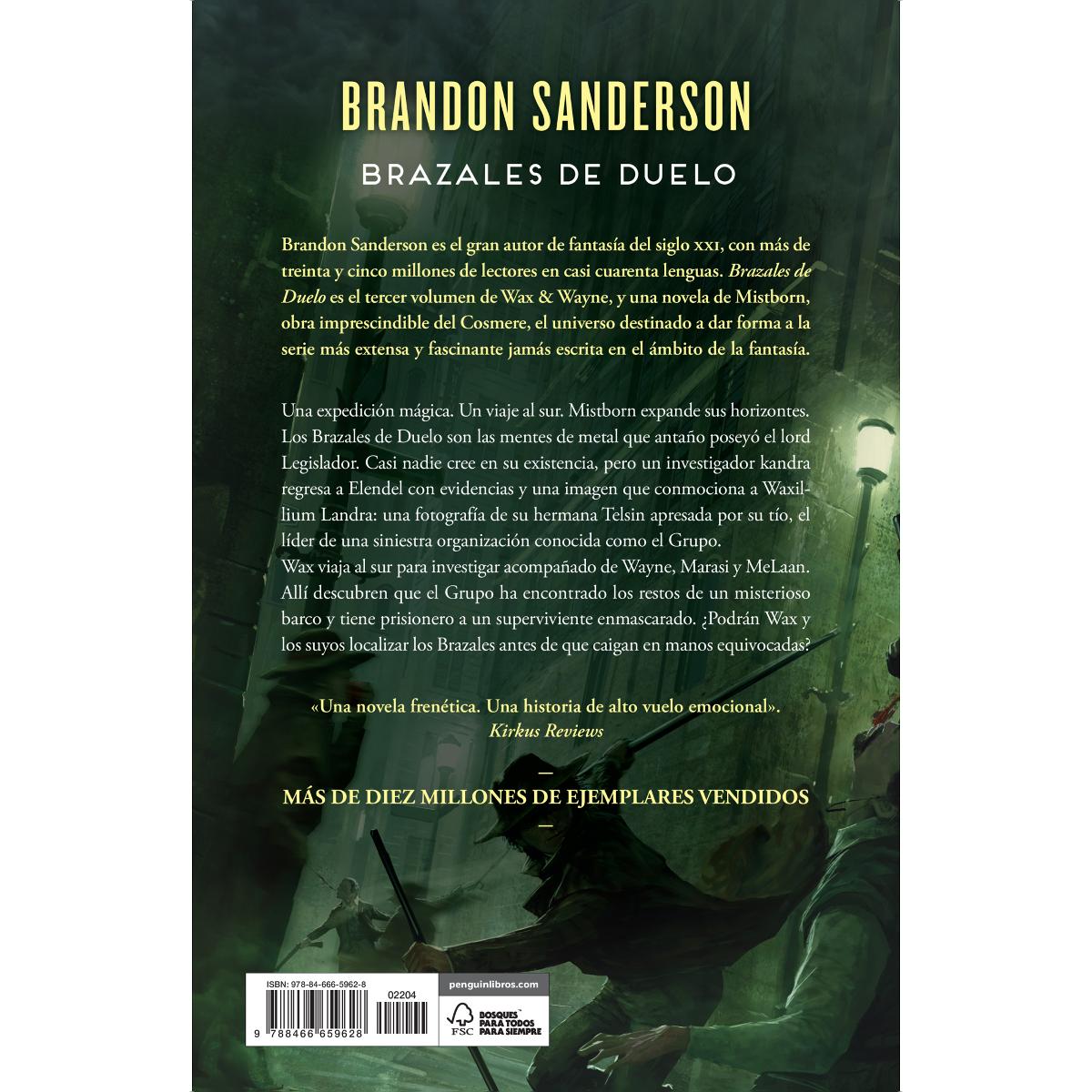Brazales de Duelo (Wax & Wayne 3): Una novela de Mistborn  (Tapa dura) 2