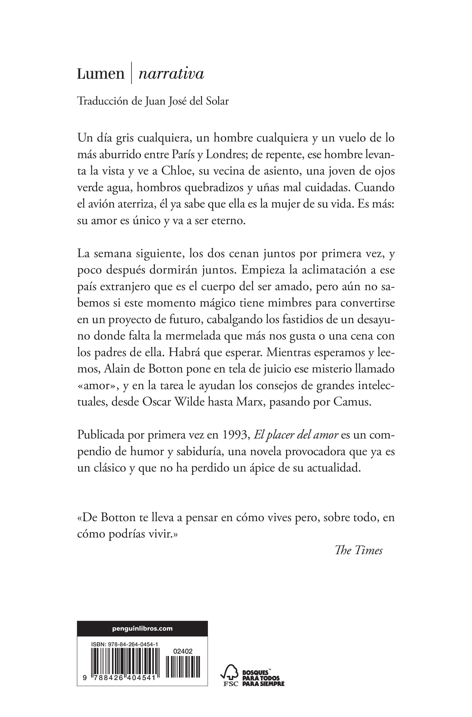 El placer del amor(Tapa blanda) 2