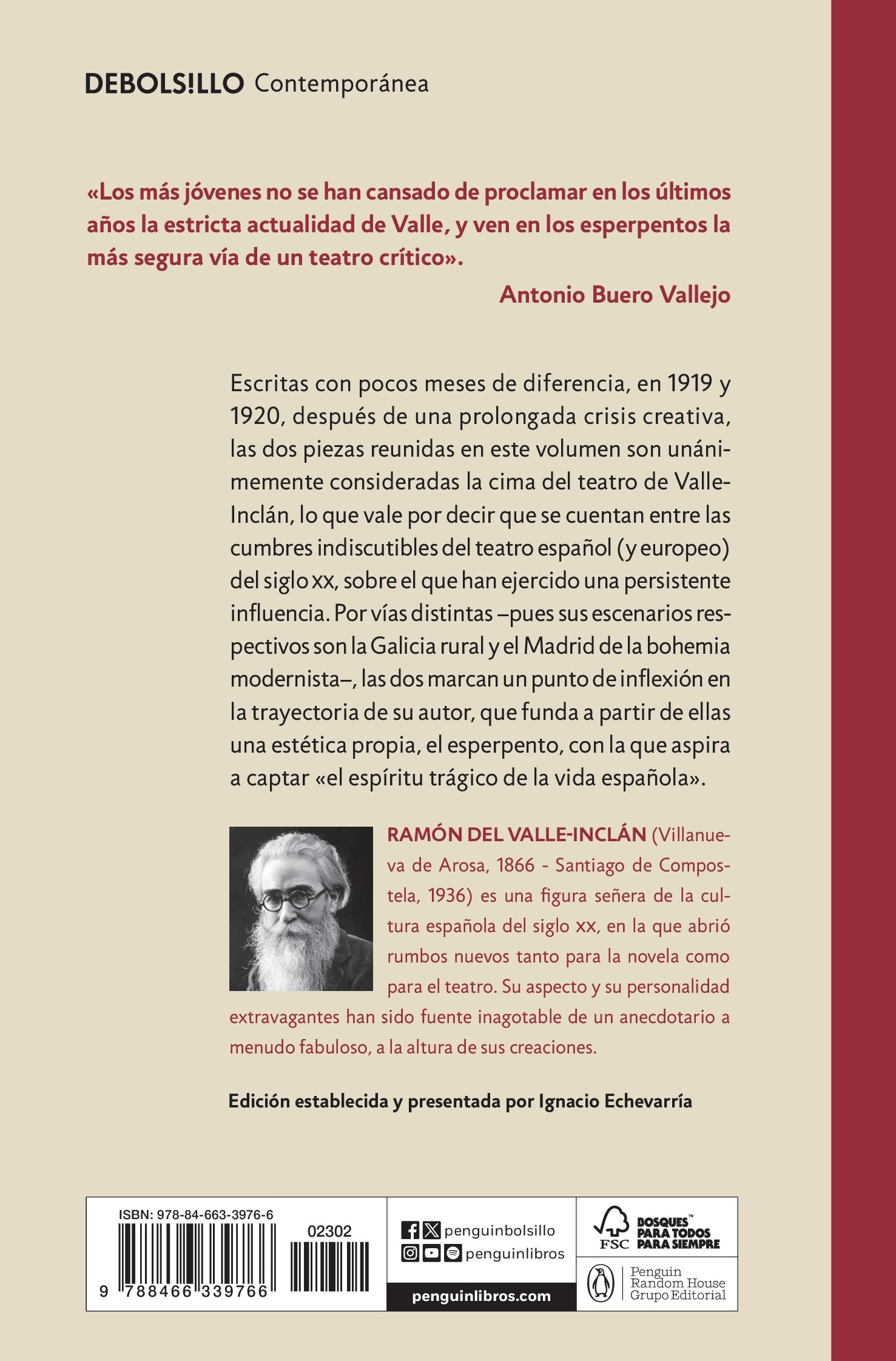 Luces de bohemia | Divinas palabras  (Bolsillo) (Tapa blanda) 2