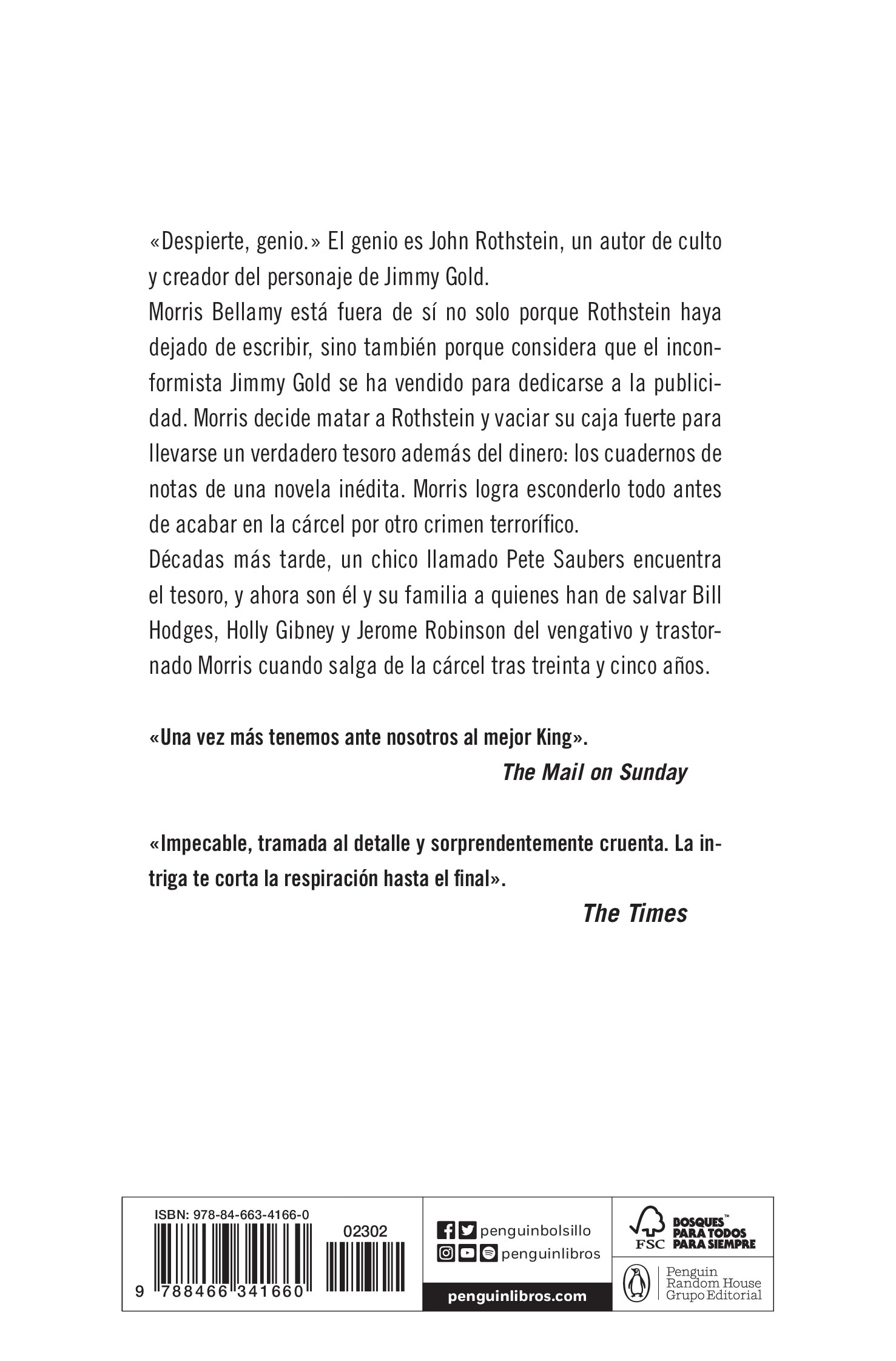 Quien pierde paga (Trilogía Bill Hodges 2) 2