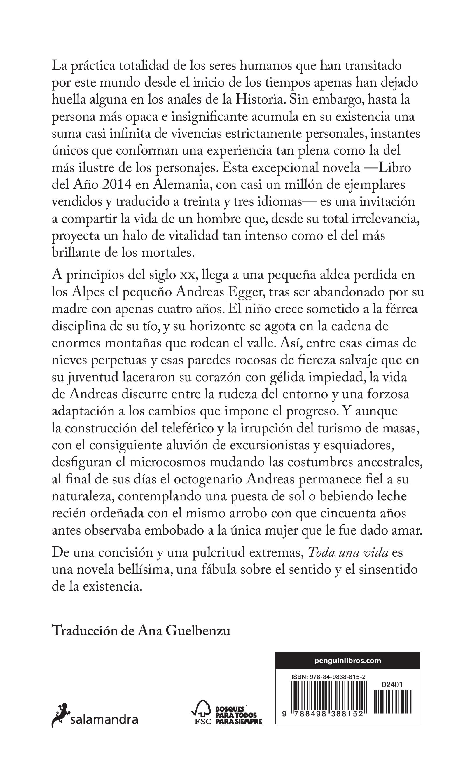 Toda una vida (Tapa blanda) 2