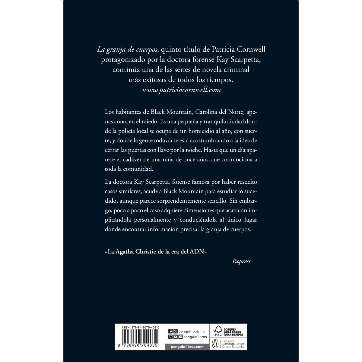 La granja de cuerpos (Doctora Kay Scarpetta 5) (Bolso) (Capa mole) 2