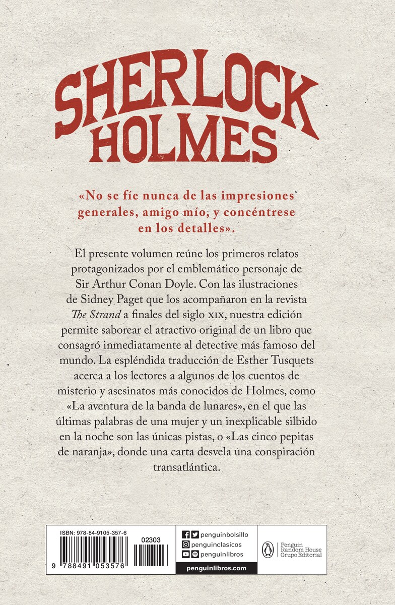 Las aventuras de Sherlock Holmes (edición ilustrada) (Bolso) (Capa dura) 2