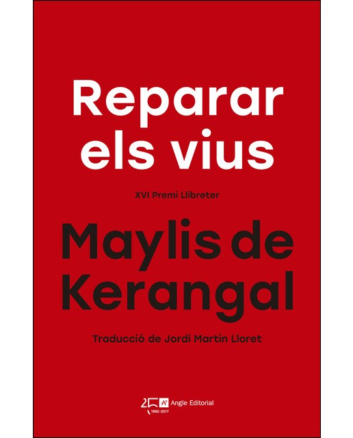 Imagen 0 de Reparar els vius: XVI Premi Llibreter (Tapa blanda)