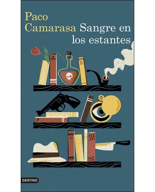 Sangre en los estantes (Capa mole com abas) 1