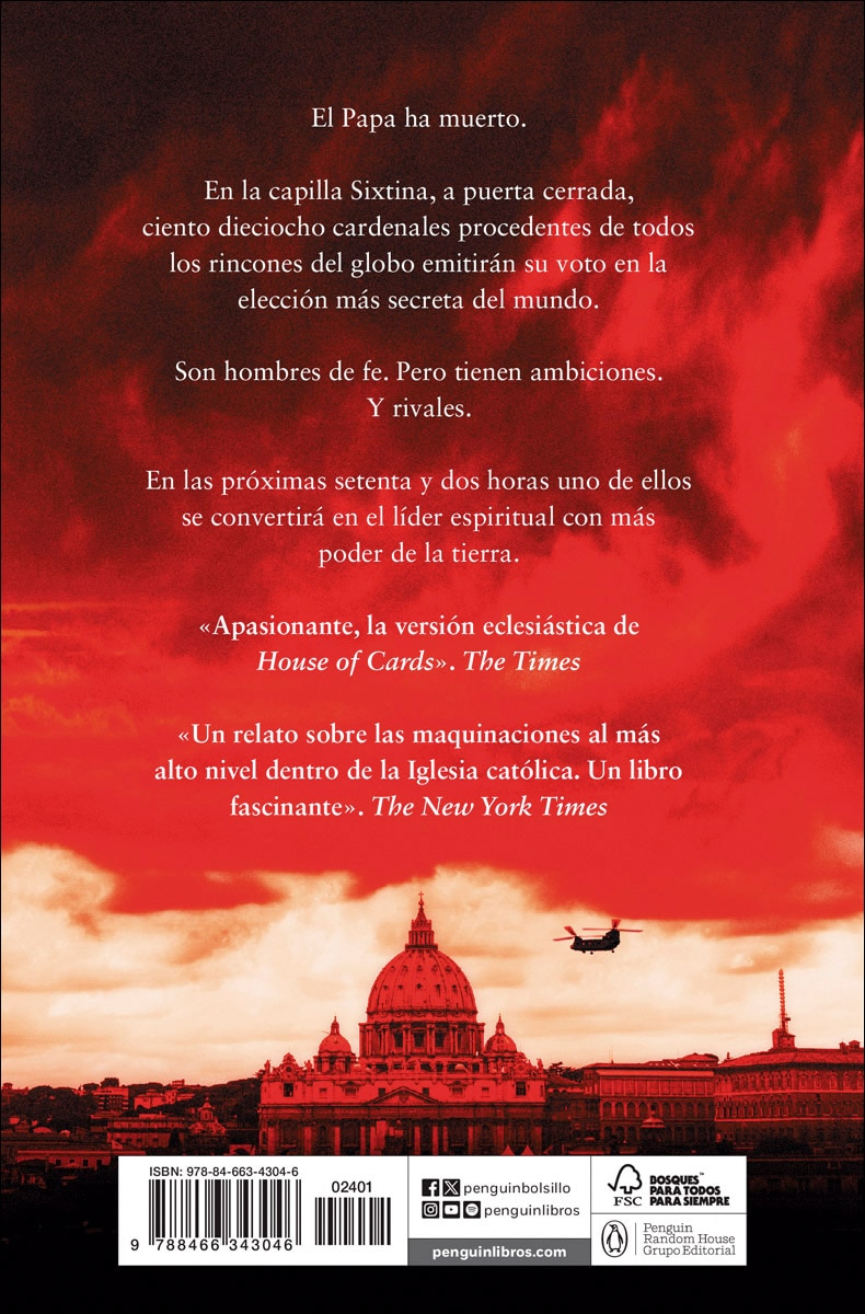 Cónclave: Ahora una película ganadora de un Oscar.  (Bolsillo) (Tapa blanda) 2