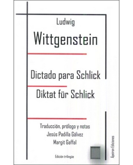 Imagen 0 de Dictado para schlick. Diktat für schlick (Tapa blanda)