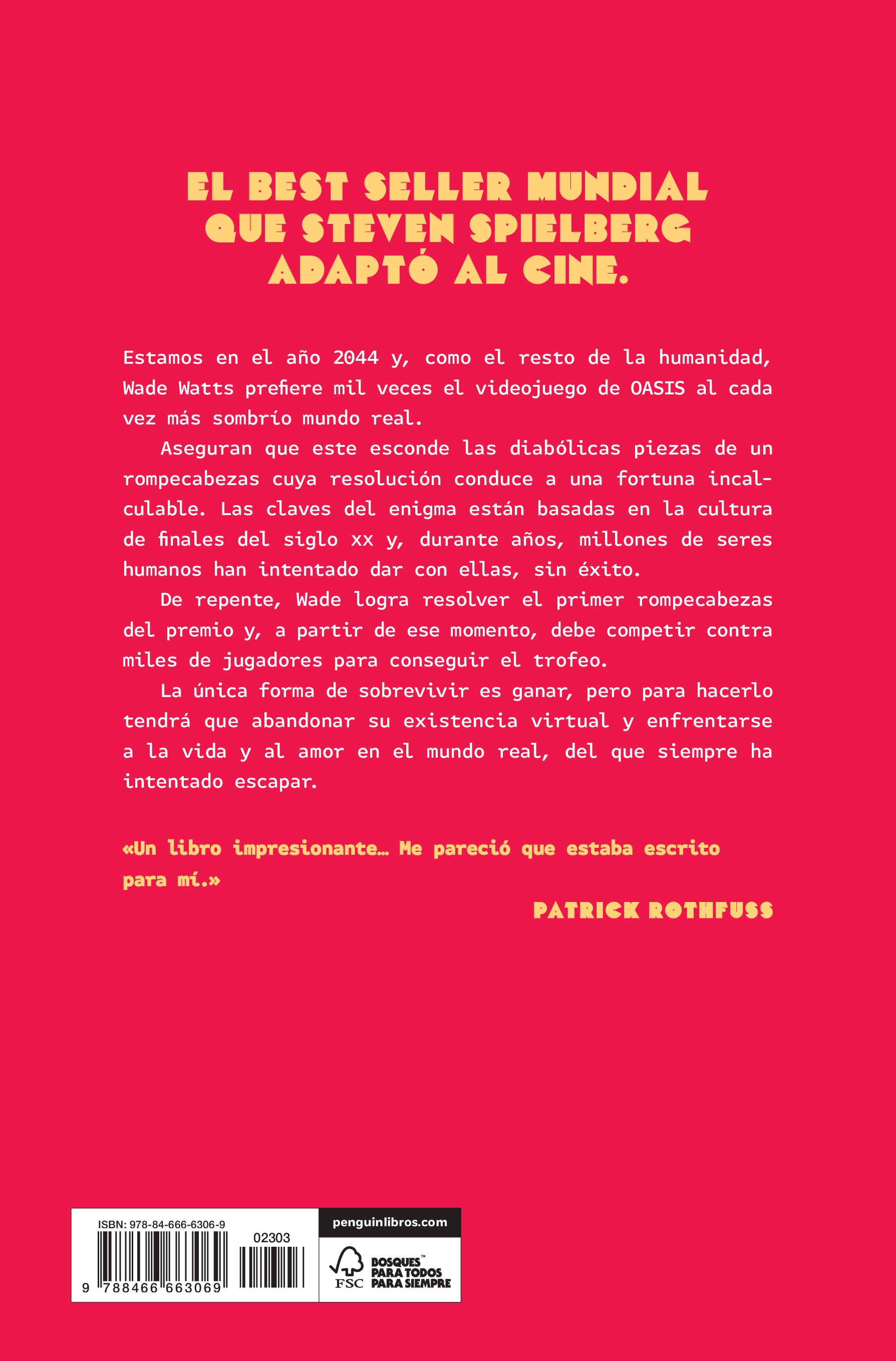 Ready Player One: Ahora una gran película dirigida por steven spielberg  (Tapa blanda) 2