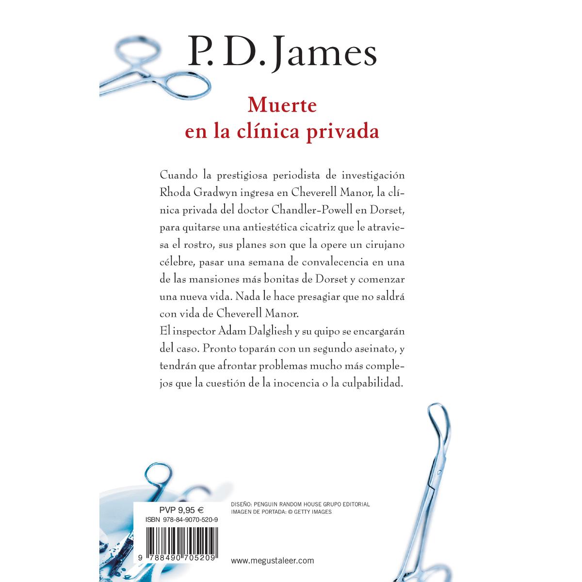 Muerte en la clínica privada (Adam Dalgliesh 14)  (Bolsillo) (Tapa blanda) 2