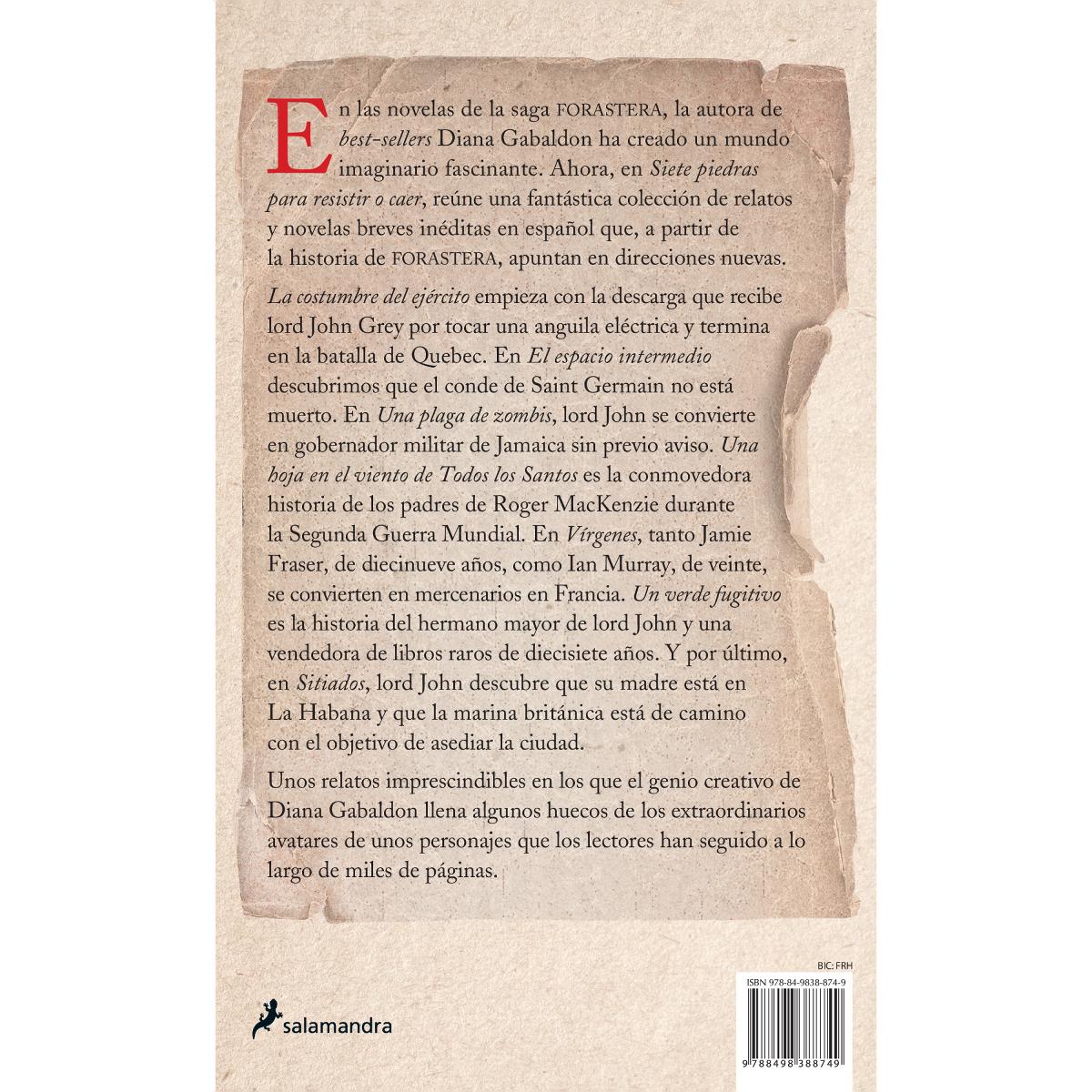 Siete piedras para resistir o caer (Saga Outlander) (Bolso) (Capa mole) 2