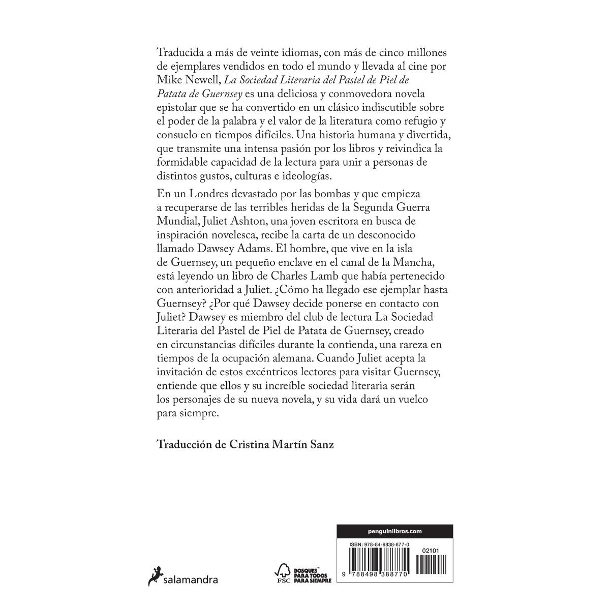 La sociedad literaria del pastel de piel de patata de Guernsey (Tapa blanda) 2