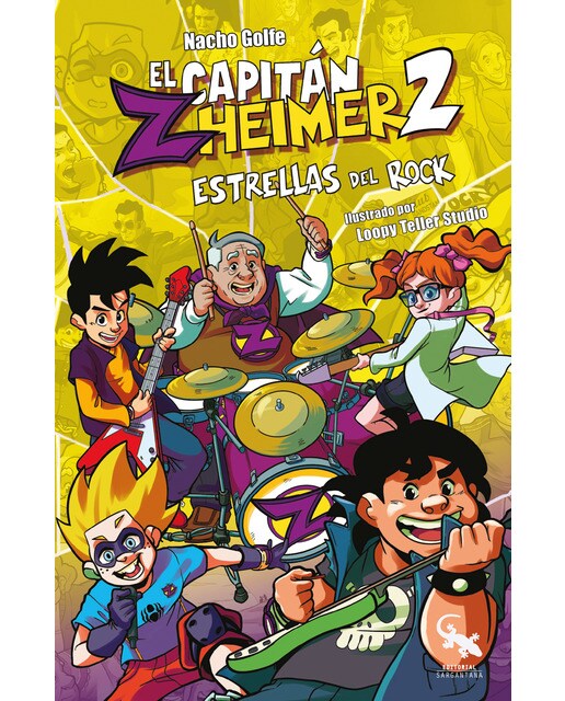 Imagen 0 de Capitán zheimer. Estrellas del rock (Tapa blanda)
