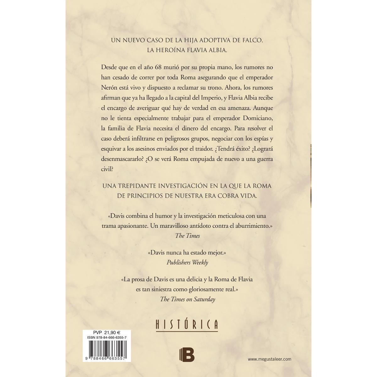 El falso Nerón (Un caso de Flavia Albia, investigadora romana 5) (Capa dura) 2
