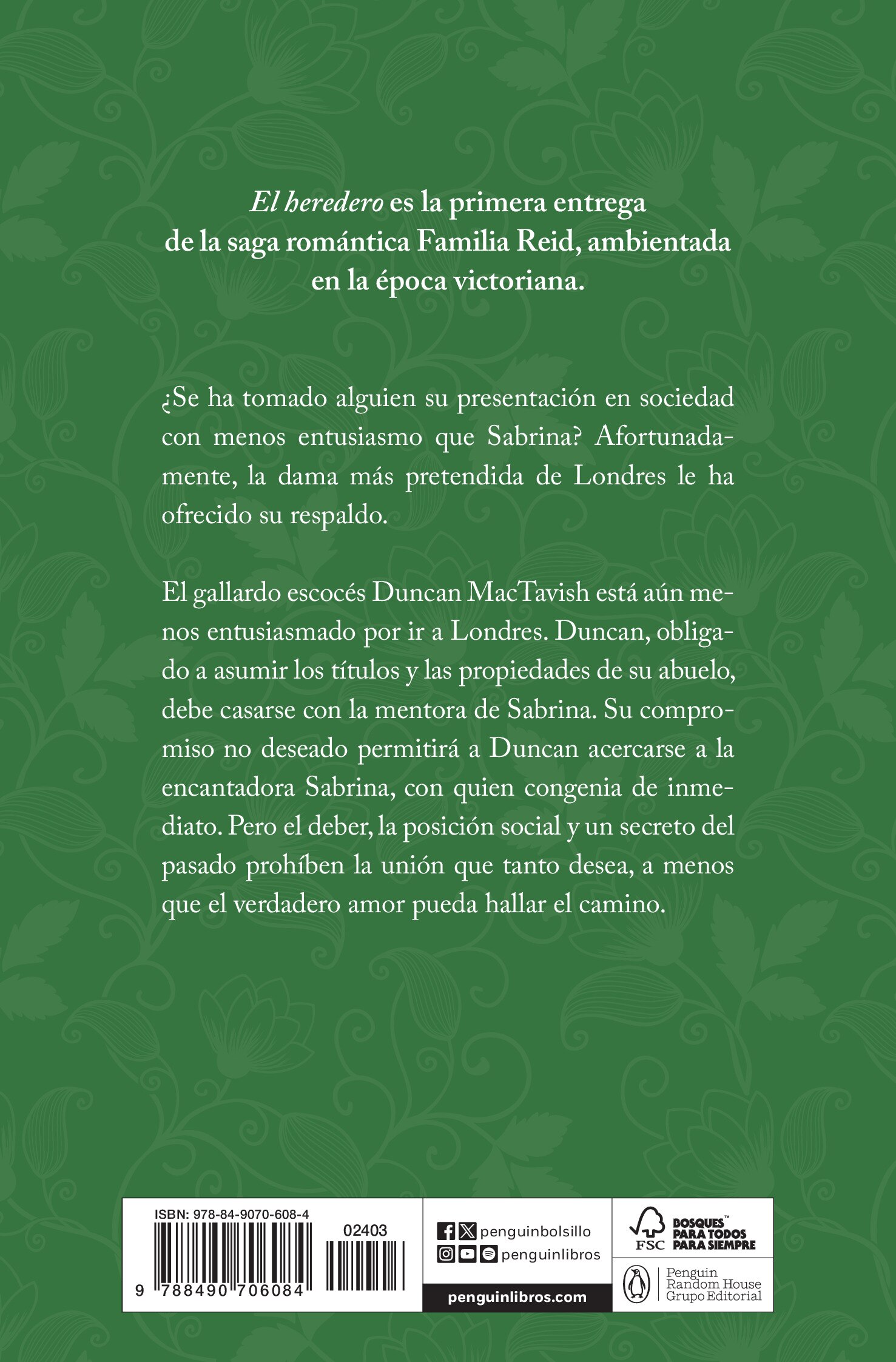 El heredero (Familia Reid 1) (Bolso) (Capa mole) 2