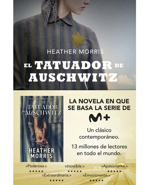 Imagen 0 de El tatuador de Auschwitz: La novela en que se basa la serie de Movistar+  (Tapa dura)