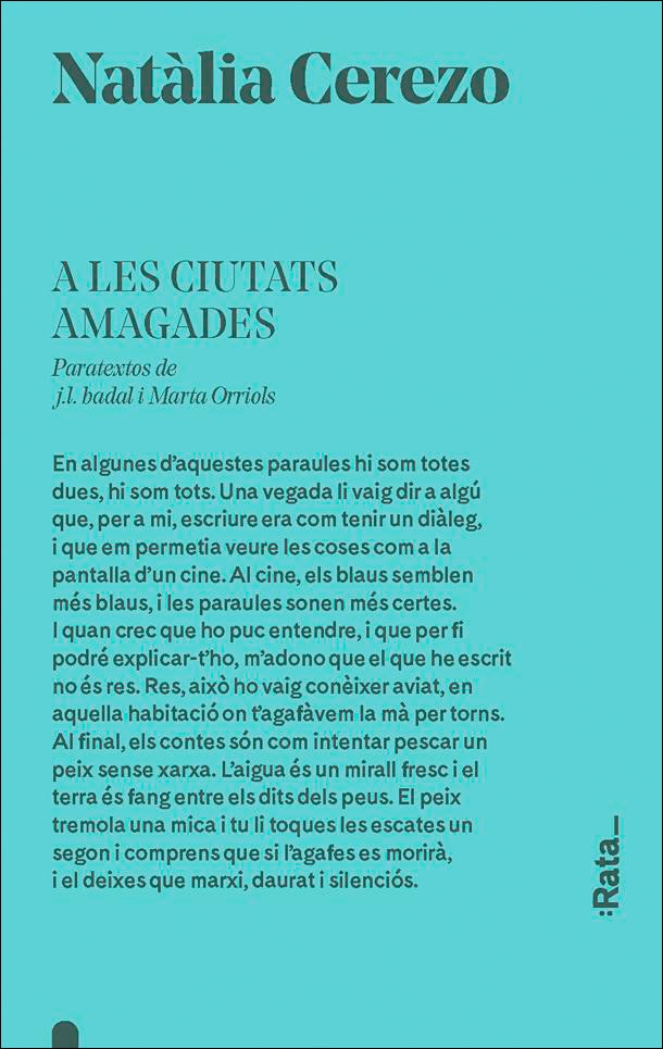 Imagen 0 de A les ciutats amagades (Tapa blanda)