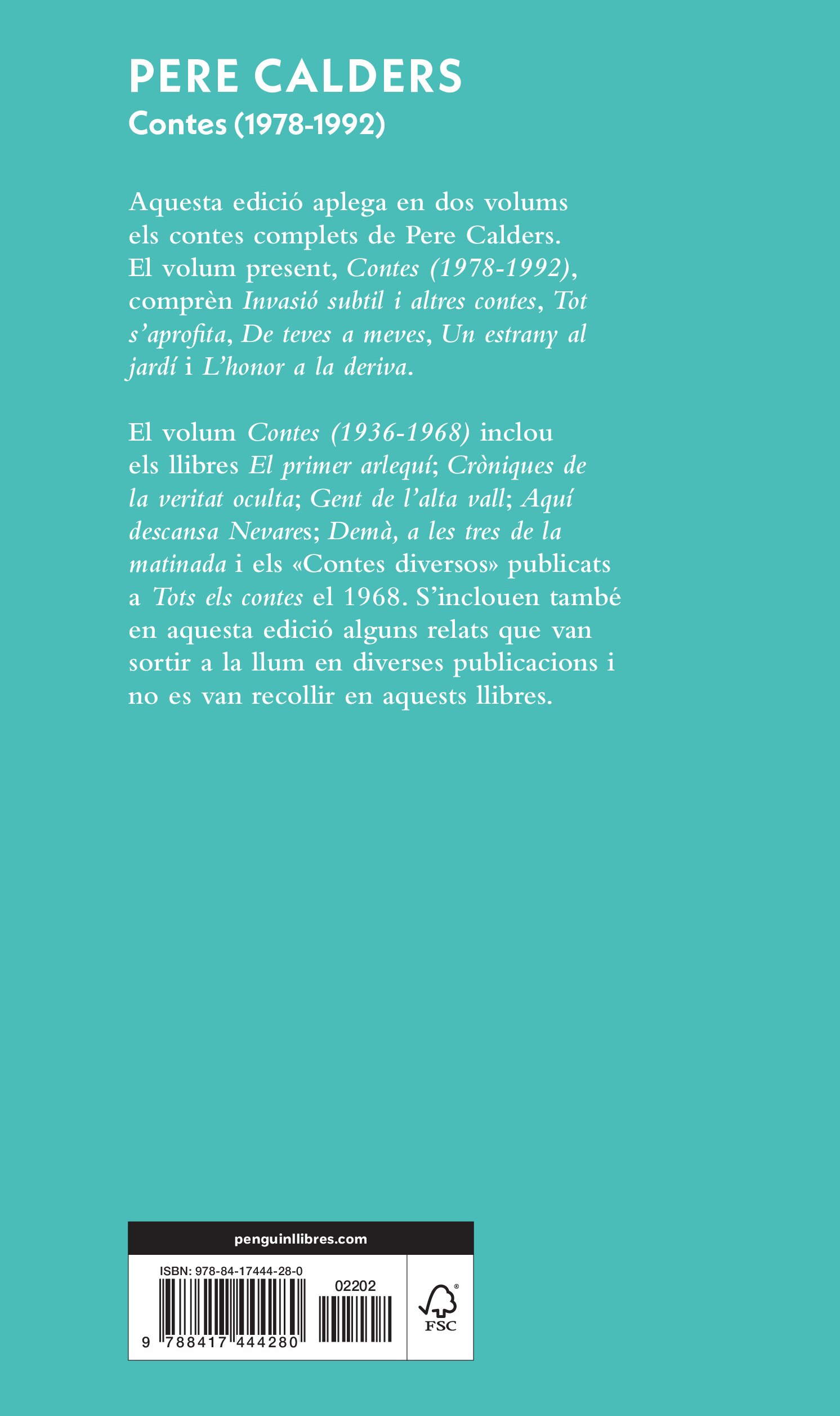 Contes (1978-1992) (Tapa dura) 2