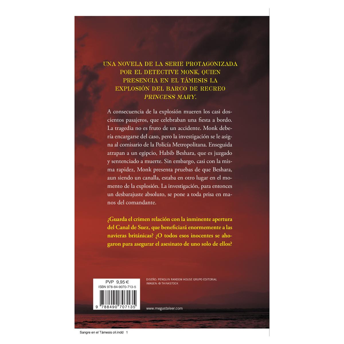 Sangre en el Támesis (Detective William Monk 20) (Capa mole) 2