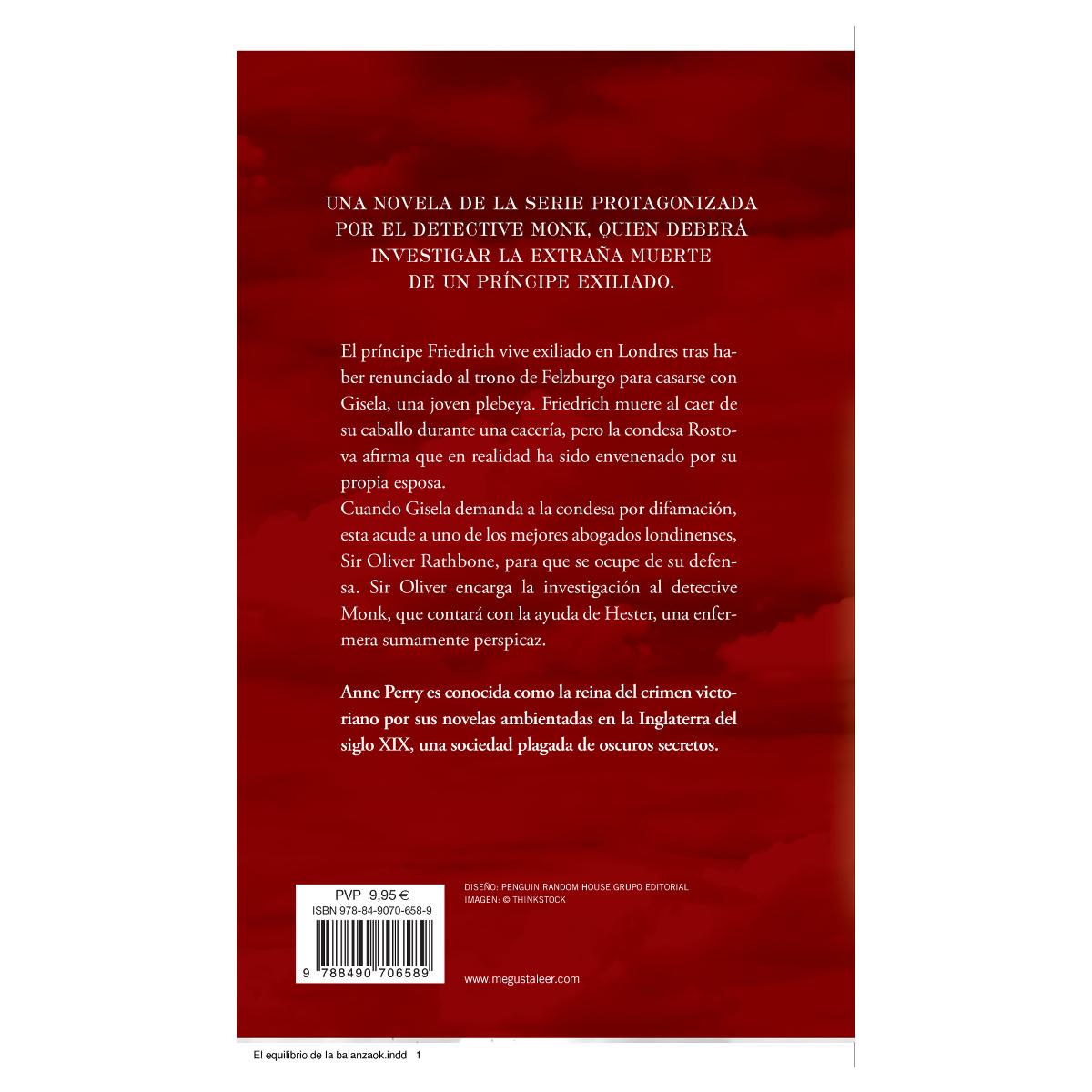 El equilibrio de la balanza (Detective William Monk 7) (Bolso) (Capa mole) 2