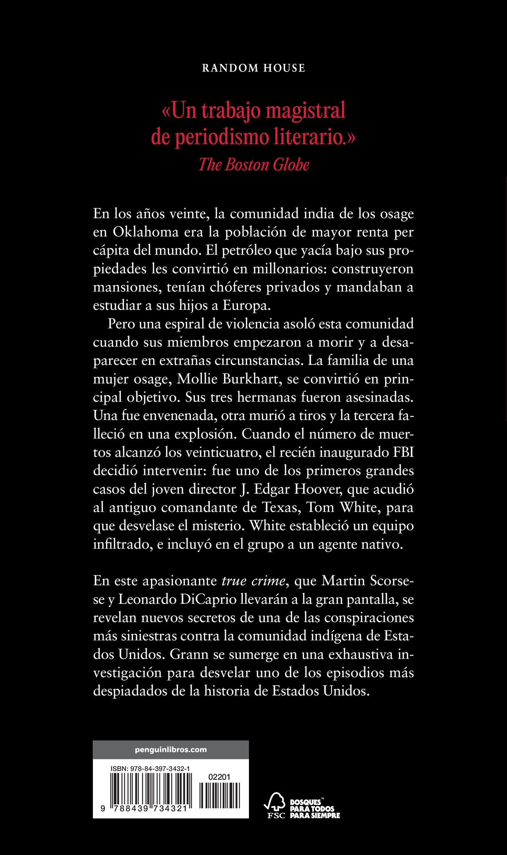 Imagen 2 de Los asesinos de la luna: Petróleo, dinero, homicidio y la creación del FBI. (Tapa blanda)