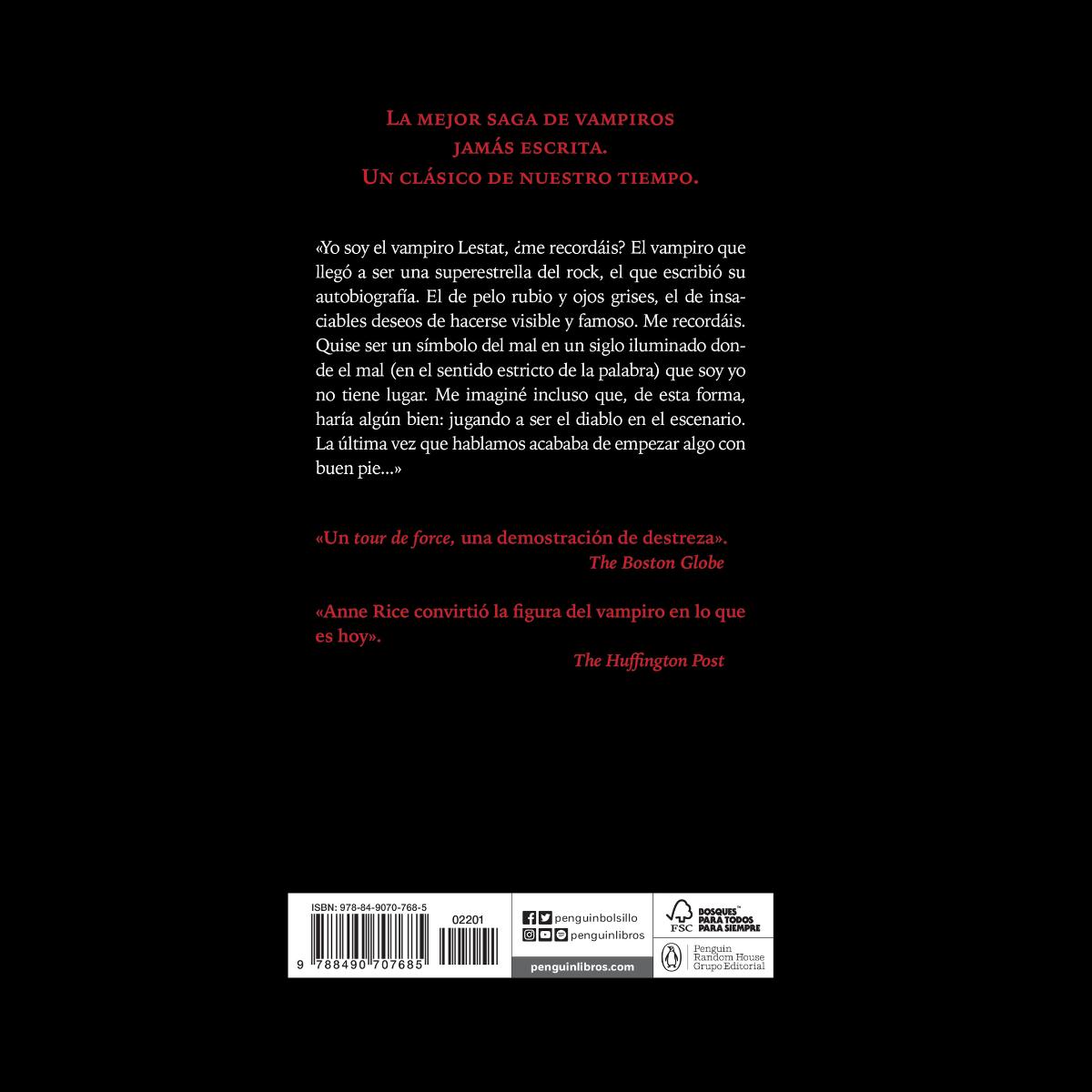 La Reina de los Condenados (Crónicas Vampíricas 3)  (Tapa blanda) 2