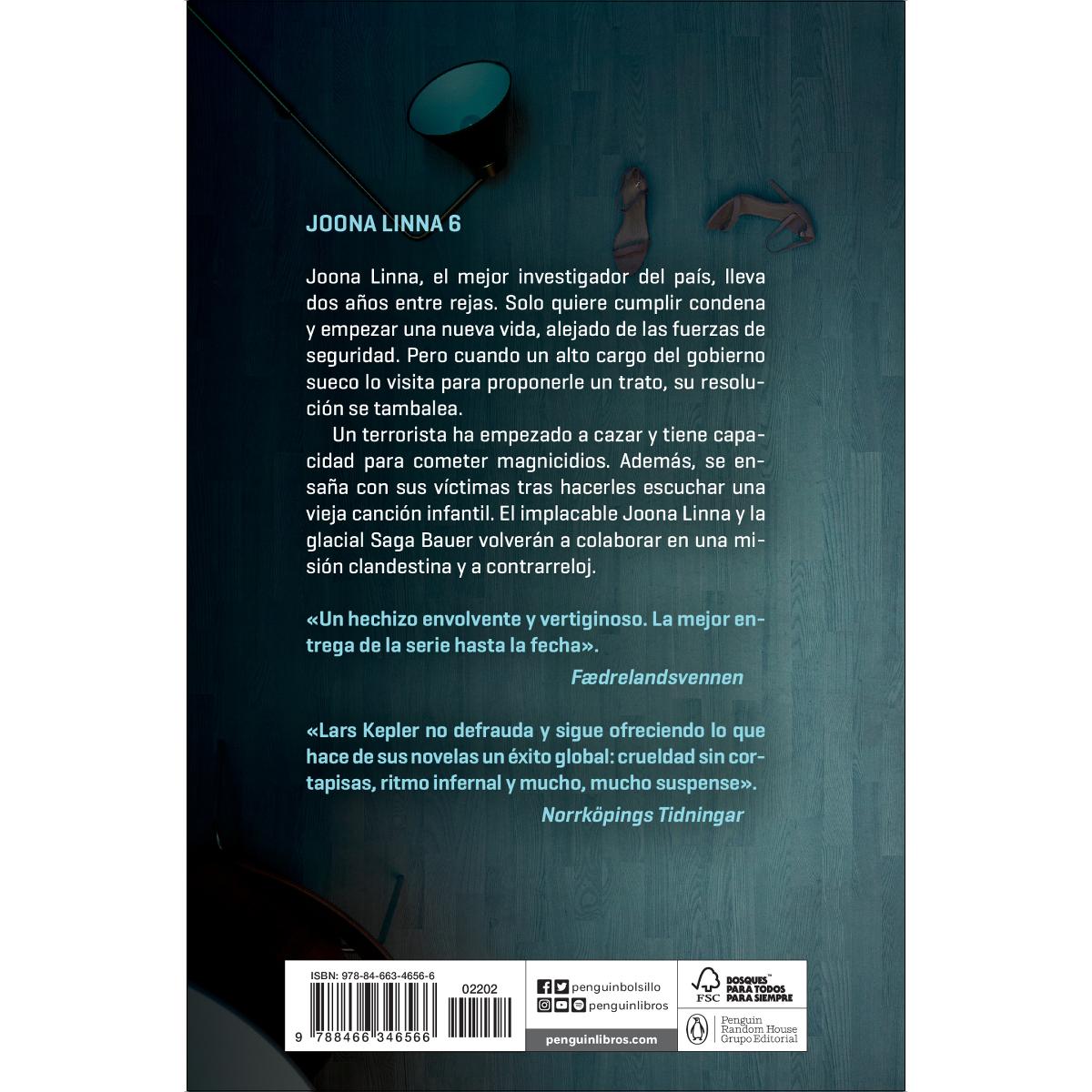 El cazador (Inspector Joona Linna 6)  (Bolsillo) (Tapa blanda) 2
