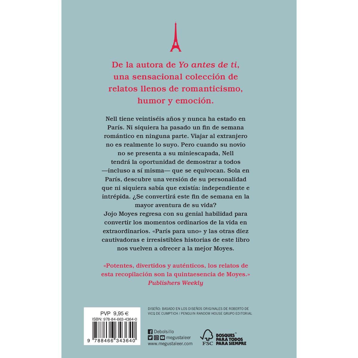 París para uno y otras historias (Bolsillo) (Tapa blanda) 2