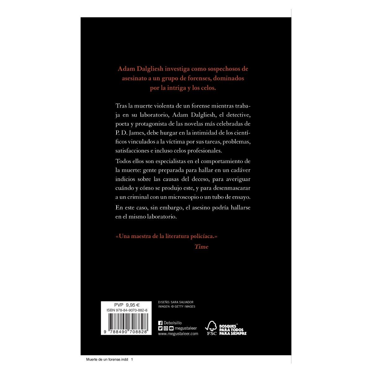 Muerte de un forense (adam dalgliesh 6)(Bolsillo) (Tapa blanda) 2