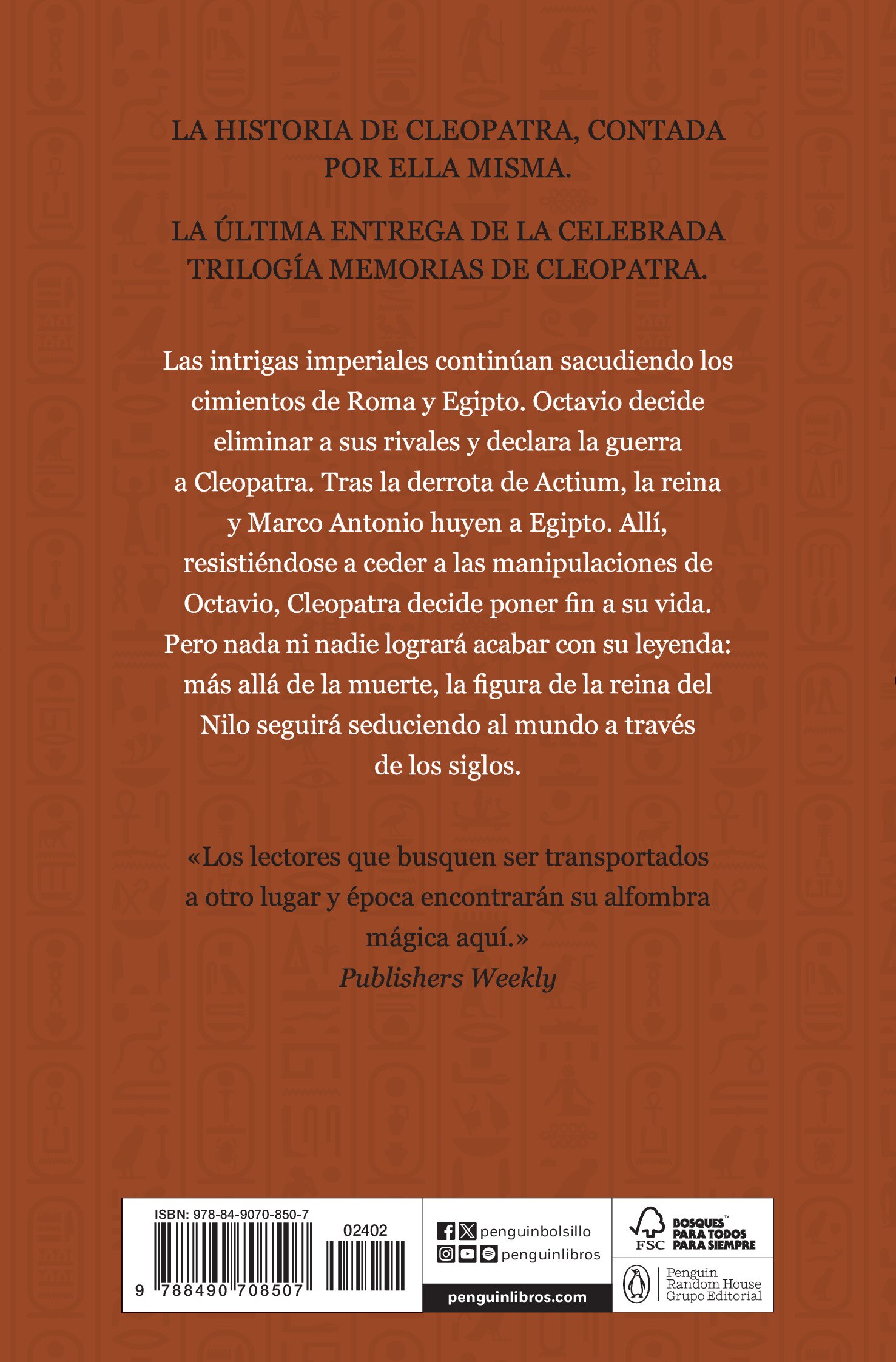 El ocaso de una diosa (memorias de cleopatra 3)(Bolsillo) (Tapa blanda) 2