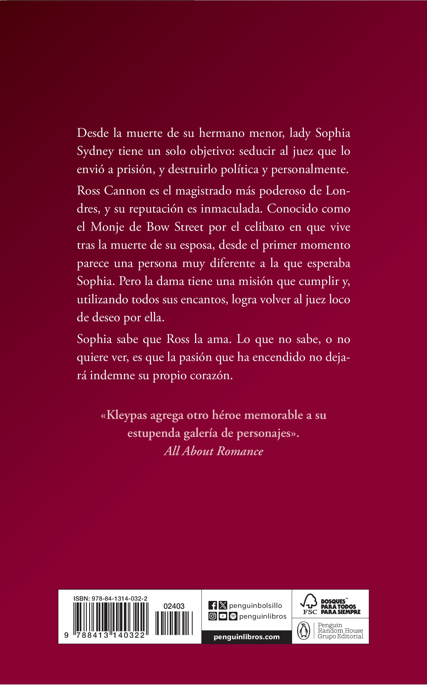 El amante de lady sophia (serie de bow street 2)(Bolsillo) (Tapa blanda) 2