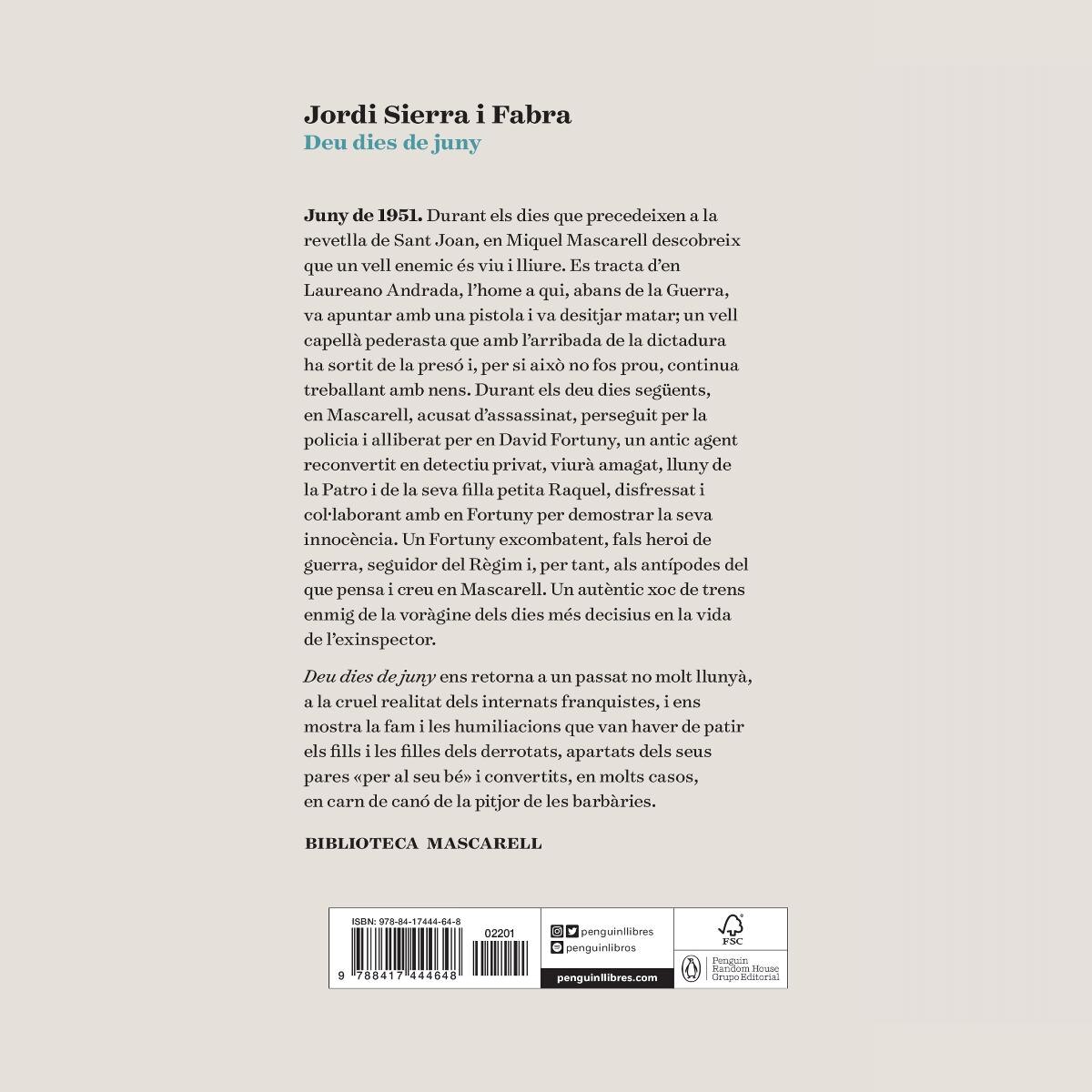Deu dies de juny (Inspector Mascarell 9): El crim del capellà pederasta (Capa mole) 2