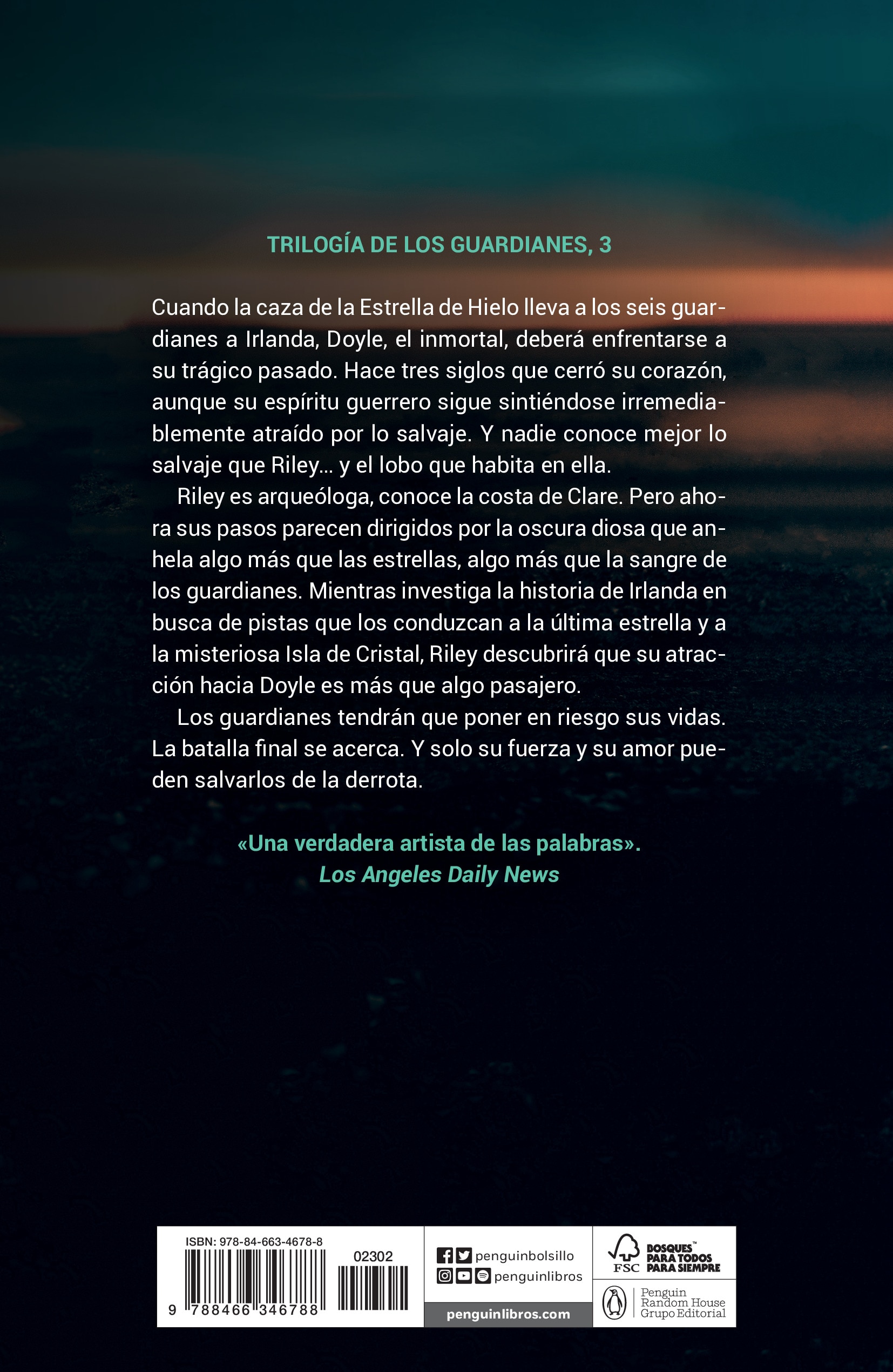 La isla de cristal (Trilogía de los Guardianes 3) (Bolso) (Capa mole) 2