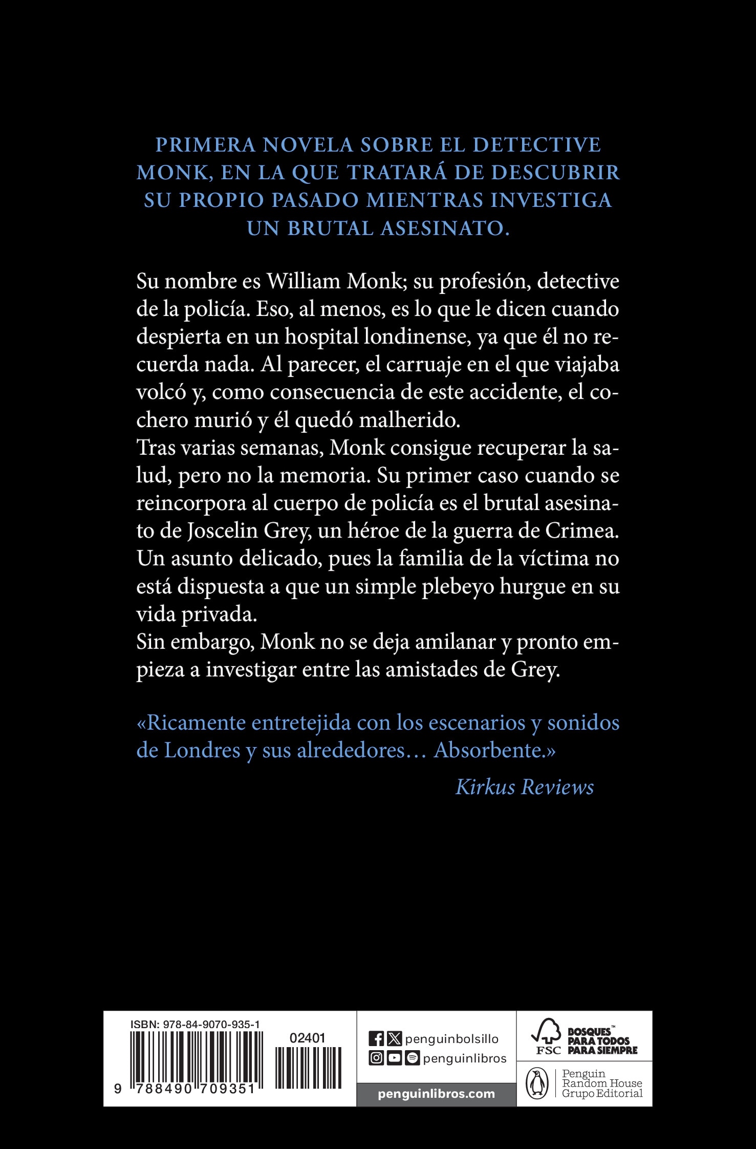 El rostro de un extraño (Detective William Monk 1) (Bolso) (Capa mole) 2