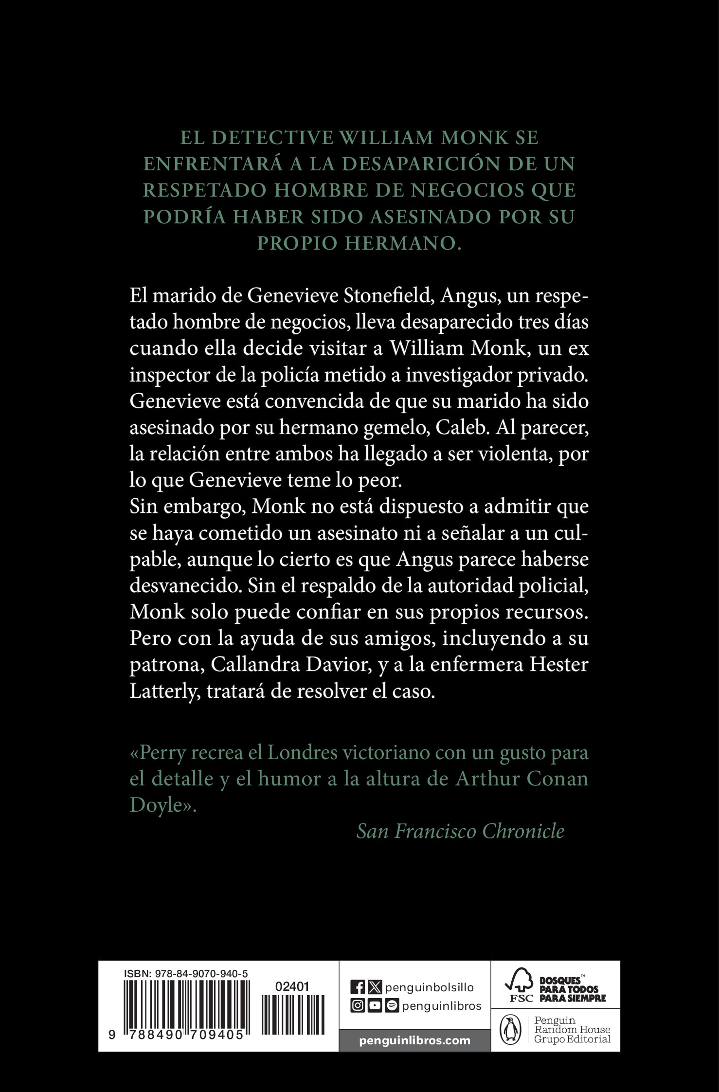 Su hermano caín (detective william monk 6)(Bolsillo) (Tapa blanda) 2