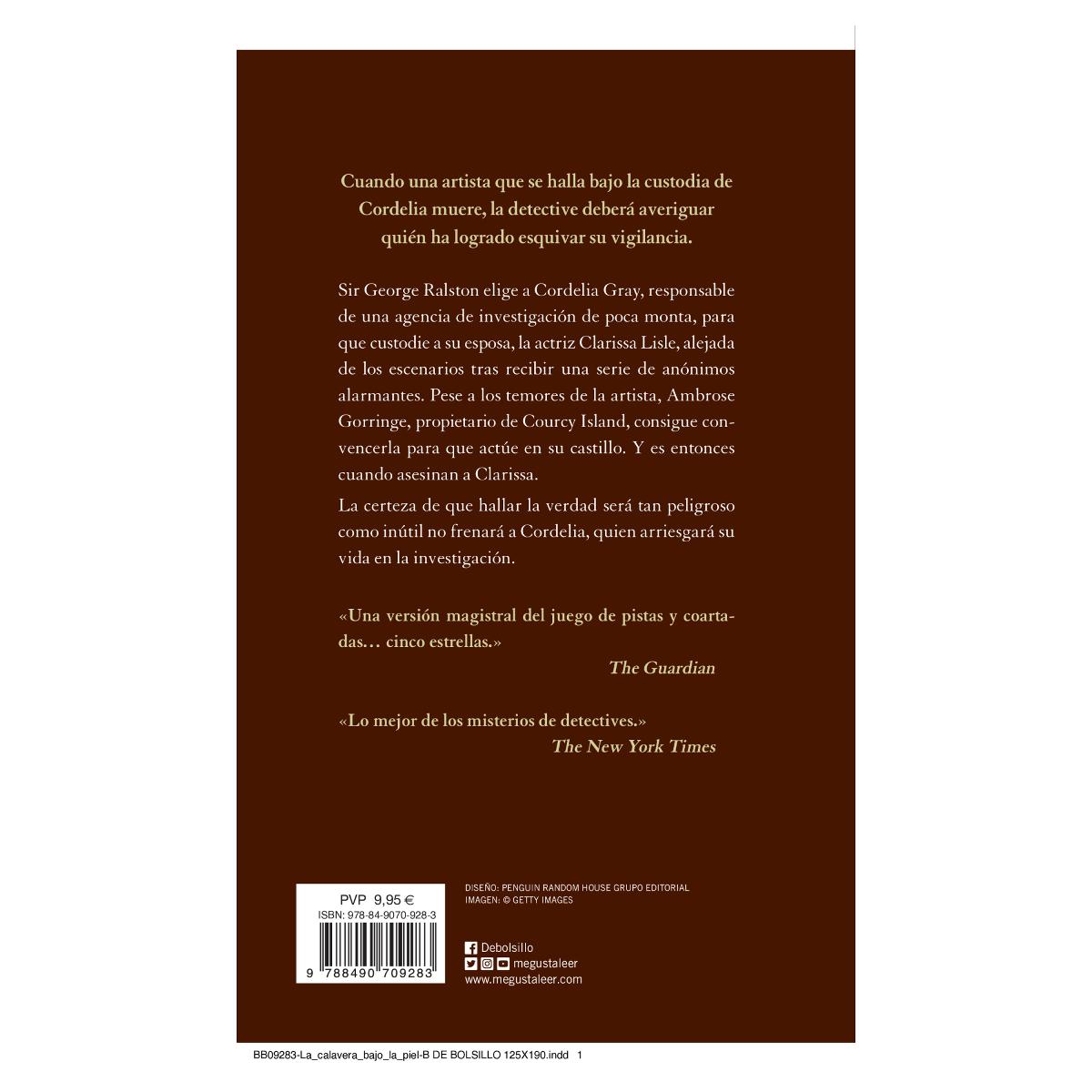 La calavera bajo la piel (Cordelia Gray 1) (Bolso) (Capa mole) 2