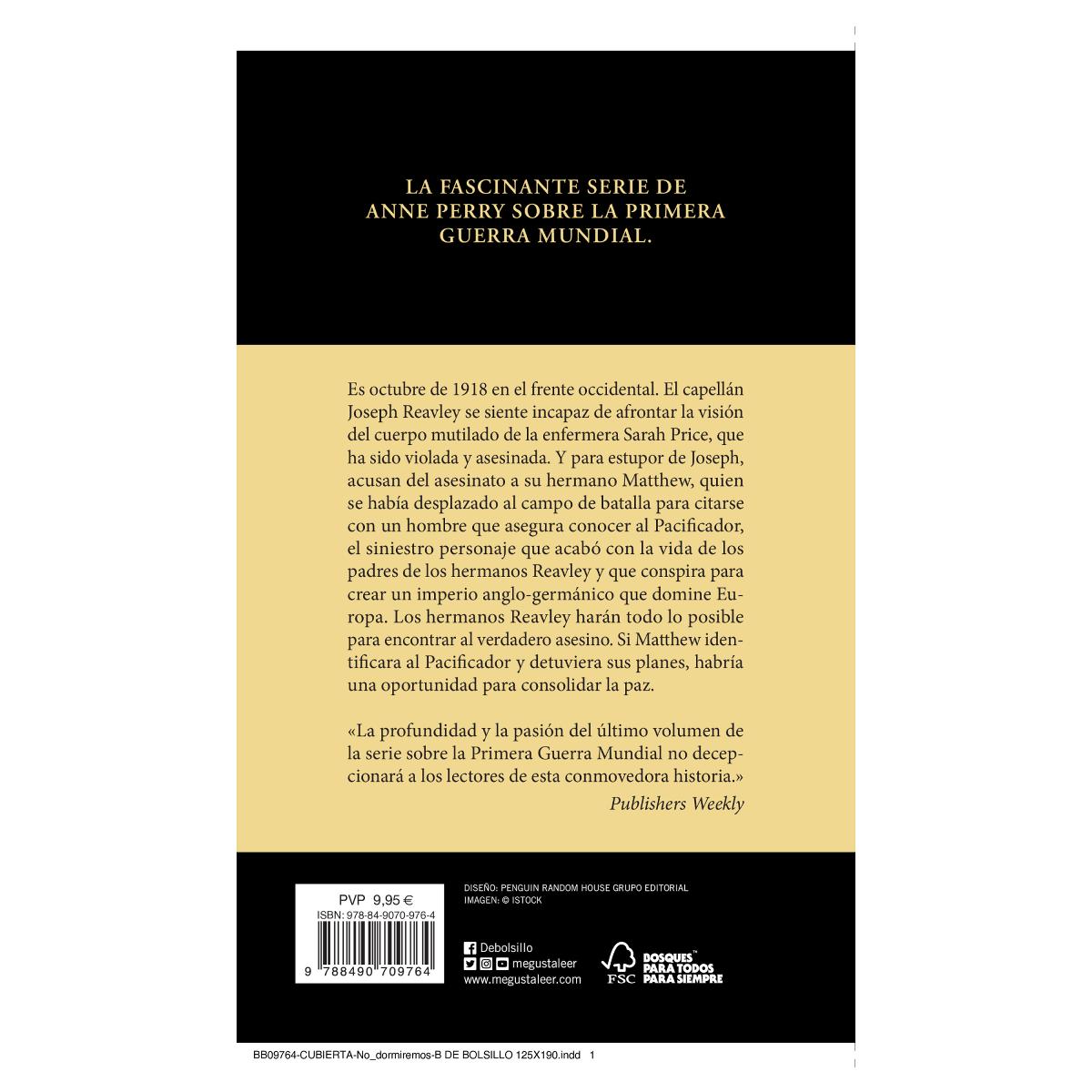 No dormiremos (Primera Guerra Mundial 5) (Capa mole) 2